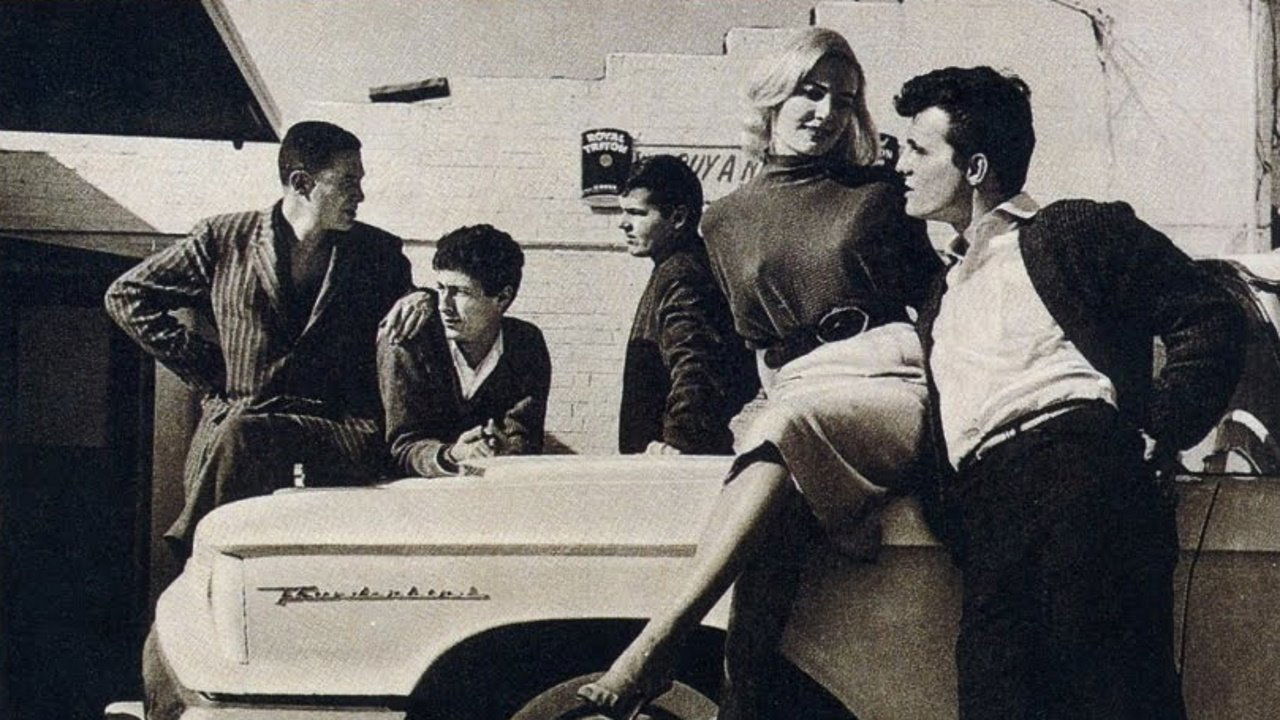 Backdrop for T-Bird Gang