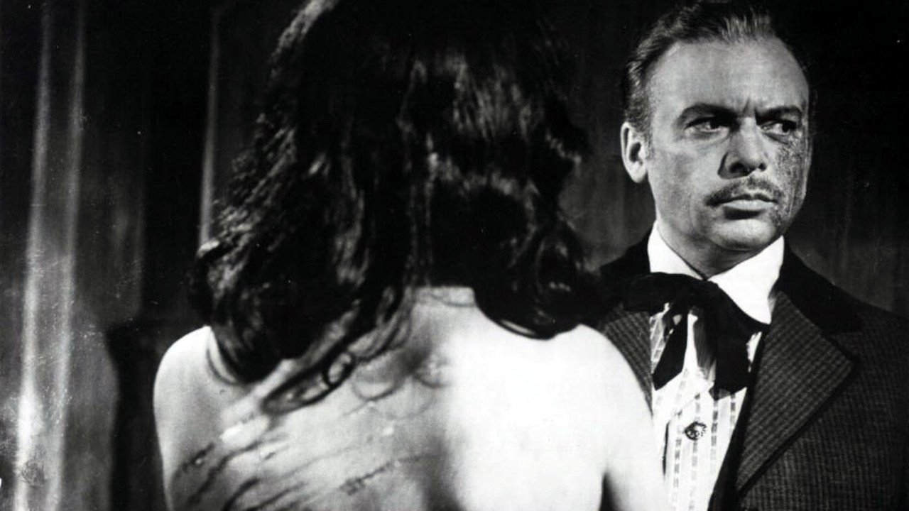 Backdrop for Uncle Tom's Cabin