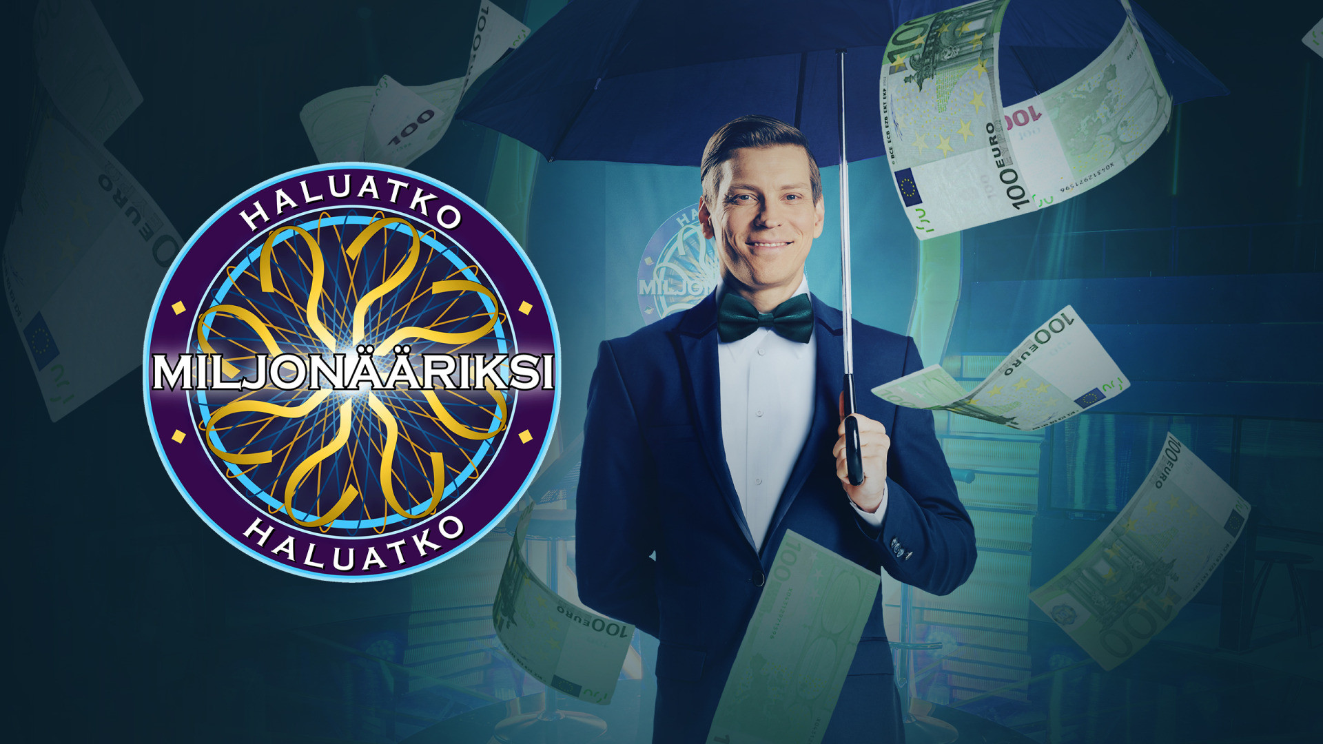 Backdrop for Haluatko miljonääriksi?