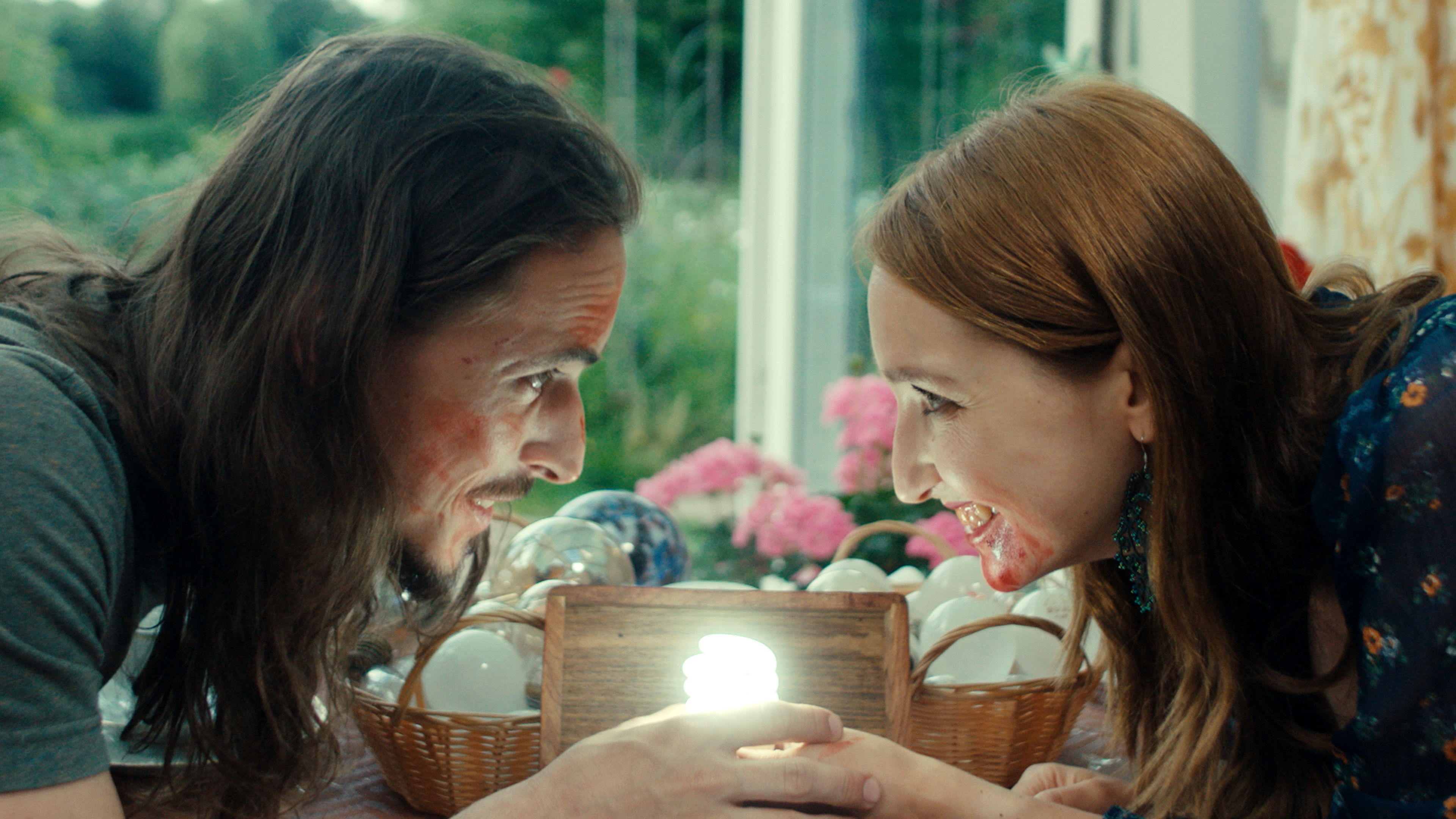 Backdrop for Julienne of Light Bulbs