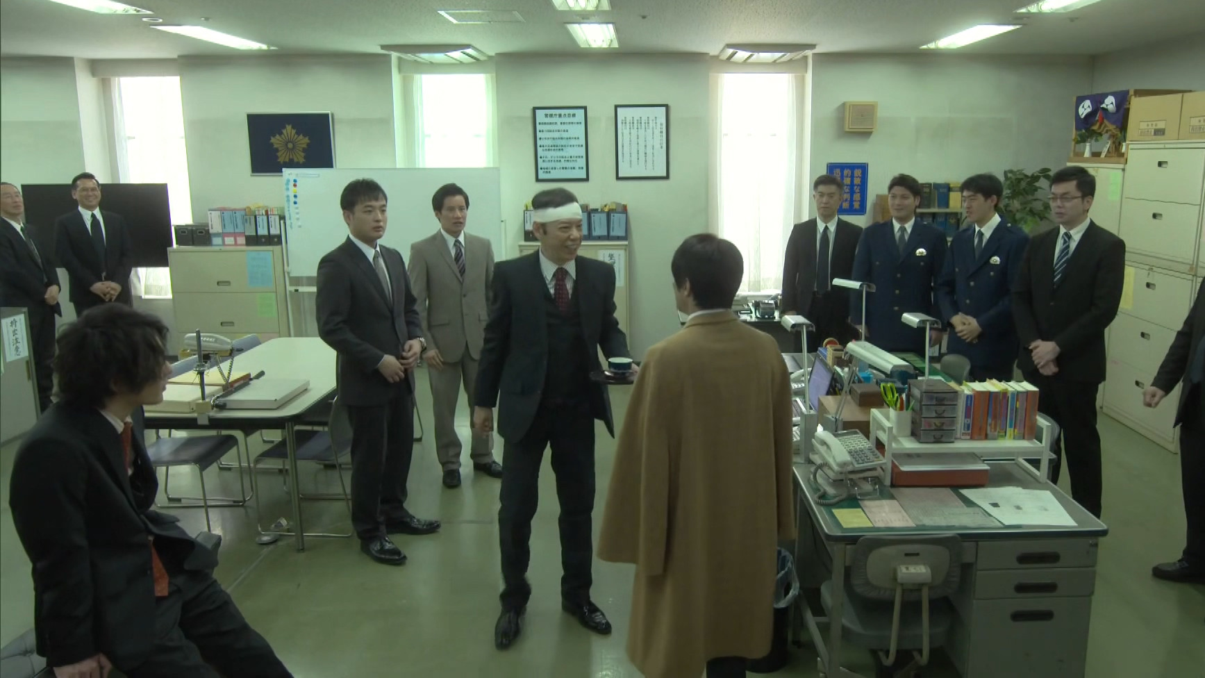 Backdrop for So Close! Detective Oshii