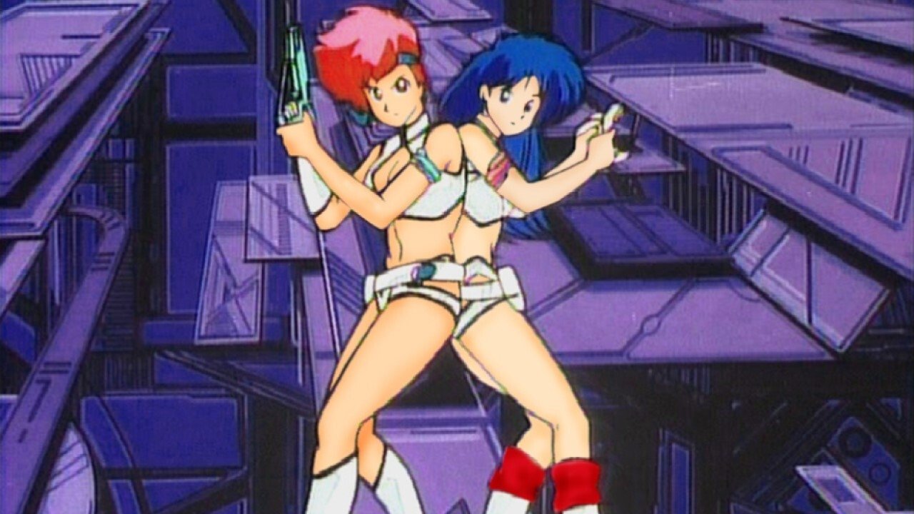 Backdrop for Dirty Pair: From Lovely Angels with Love