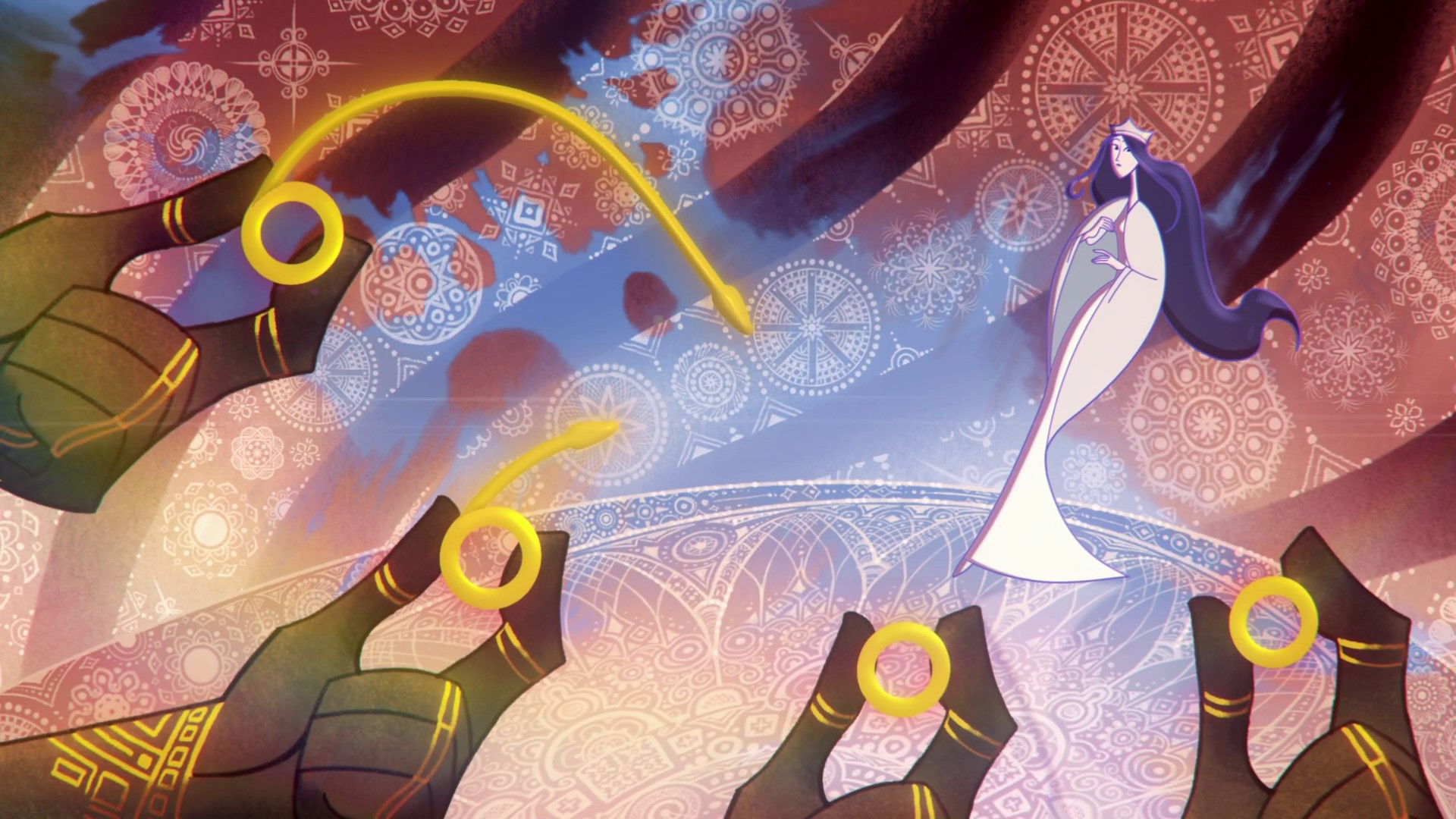 Backdrop for The Wedding Veil of the Proud Princess