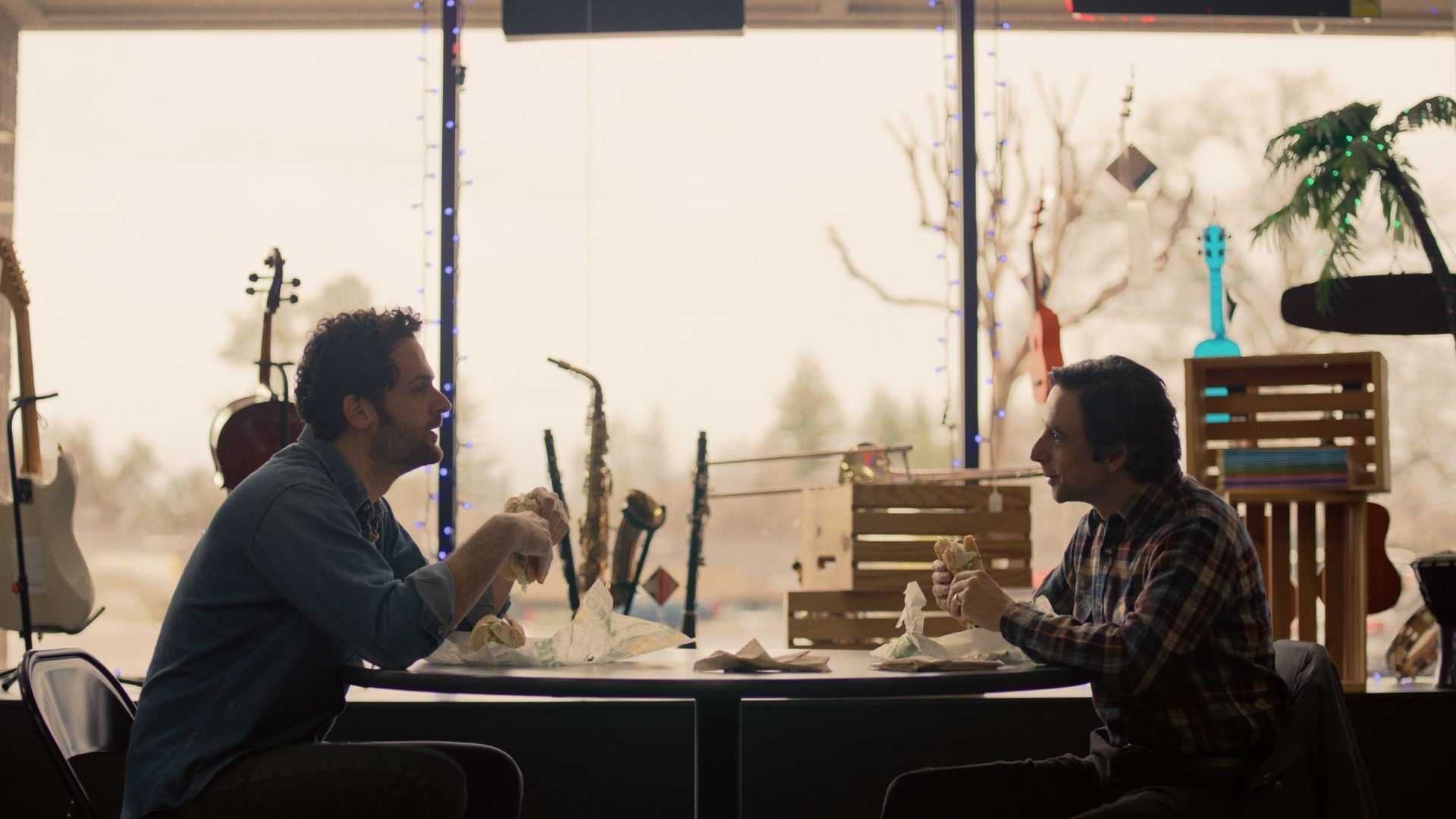 Backdrop for The Music Store