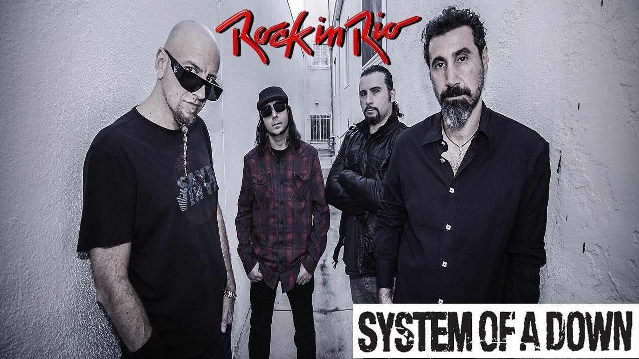 Backdrop for System of a Down - Rock in Rio