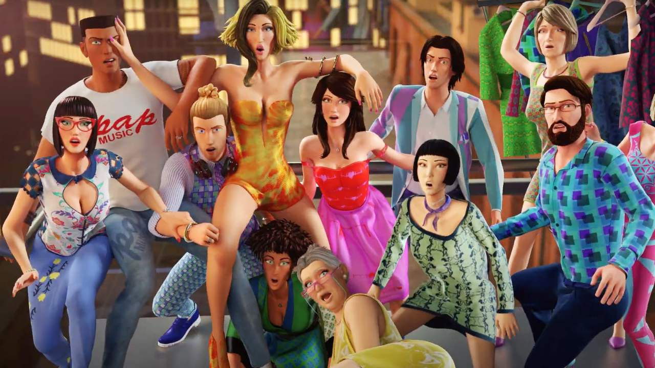 Backdrop for PAPmusic: Animation for Fashion