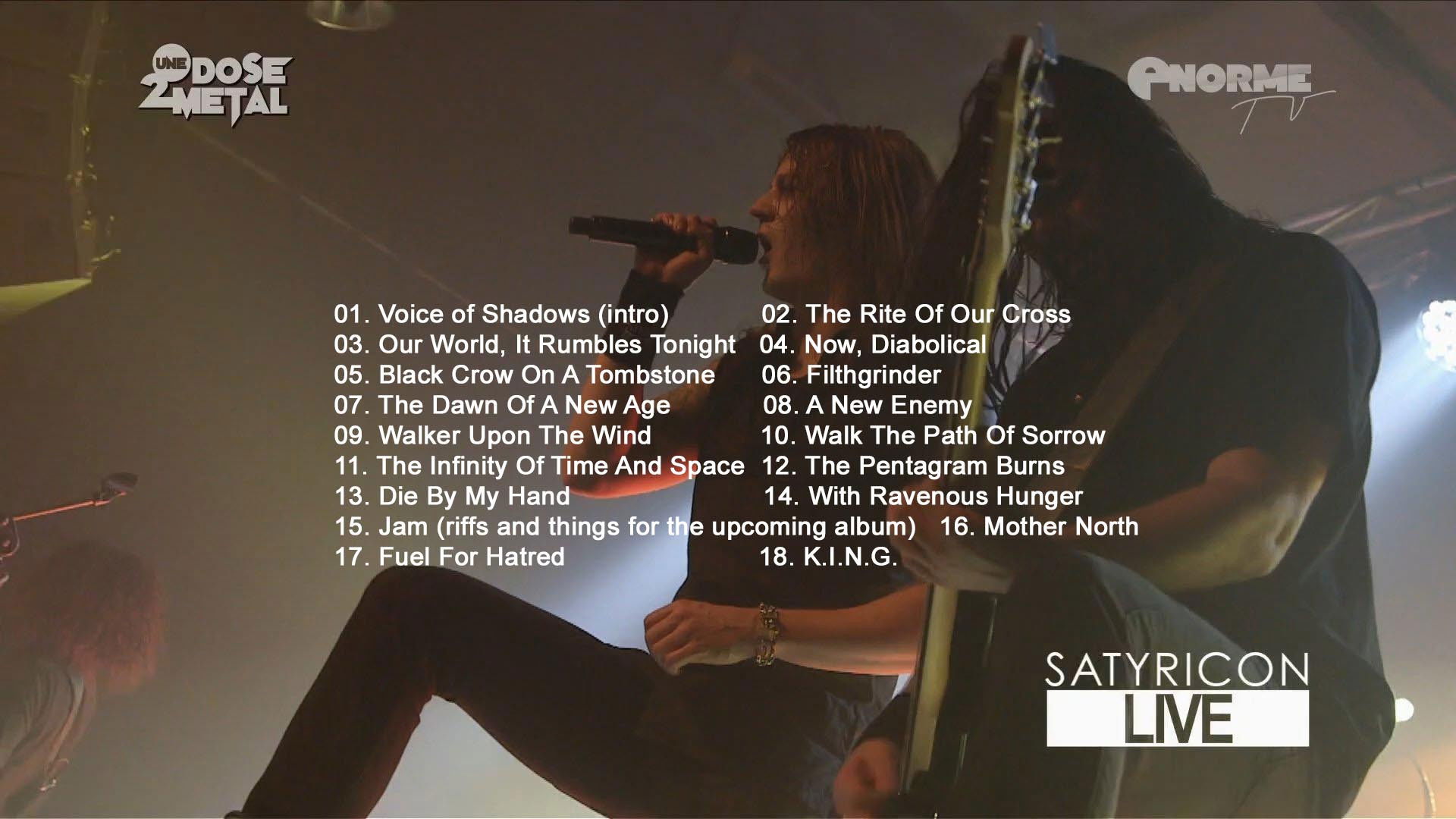 Backdrop for Satyricon - La Machine Du Moulin Rouge  (Paris, France 2015)