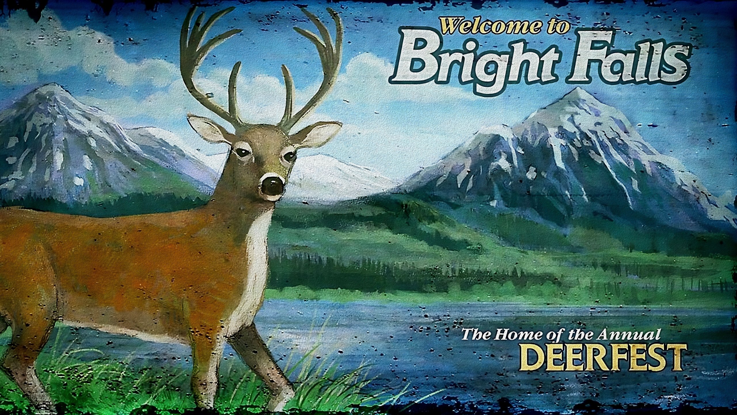 Backdrop for Bright Falls