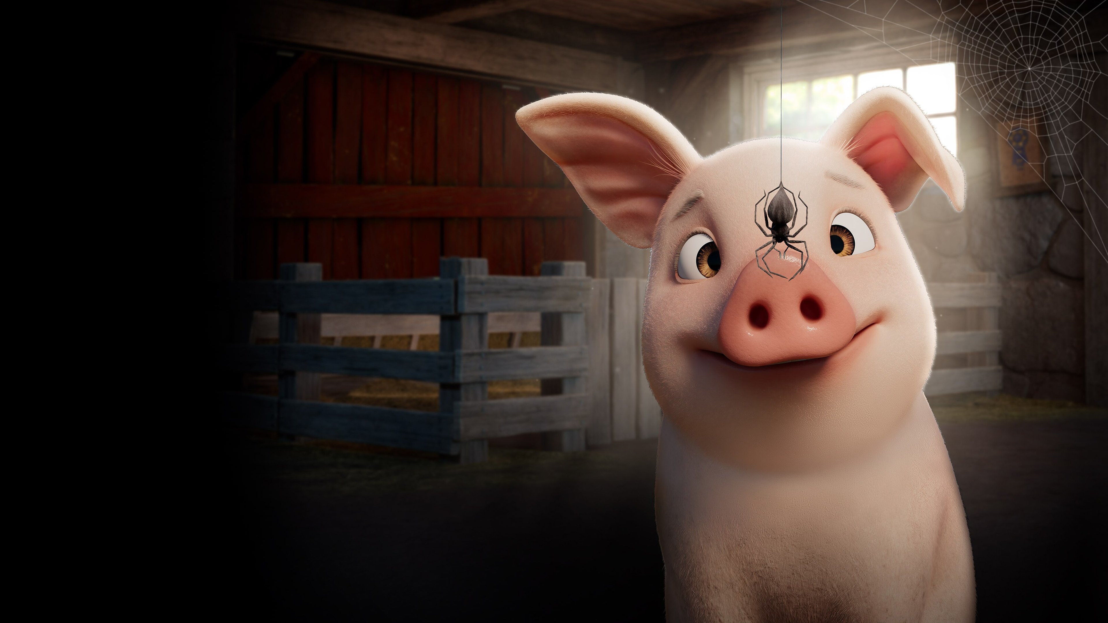 Backdrop for E.B. White's Charlotte's Web