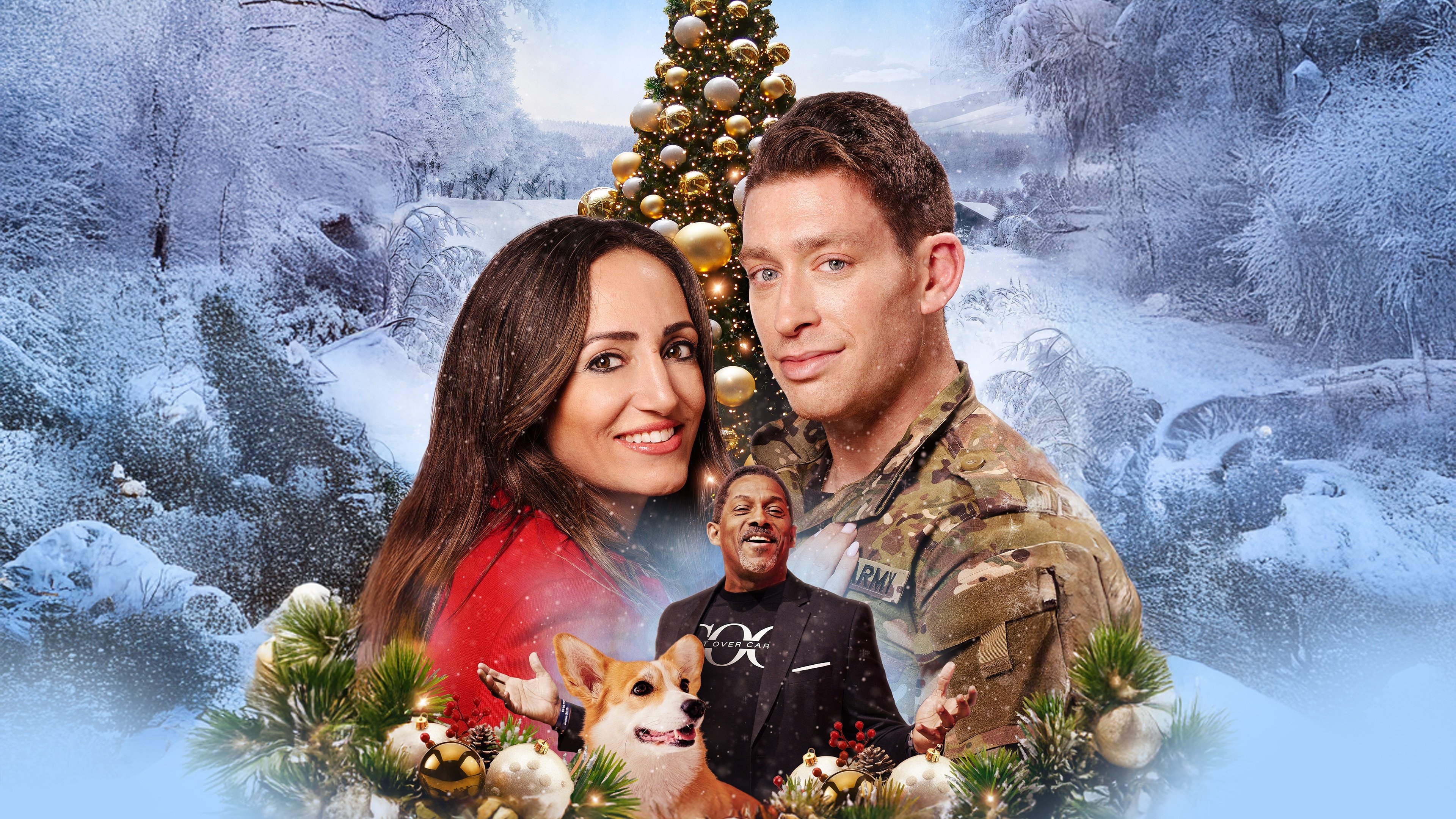 Backdrop for A Soldier for Christmas