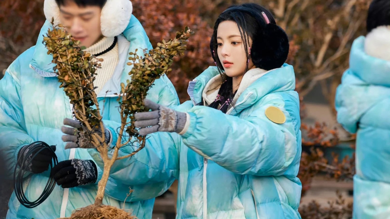 Backdrop for Go Fighting! Treasure Tour