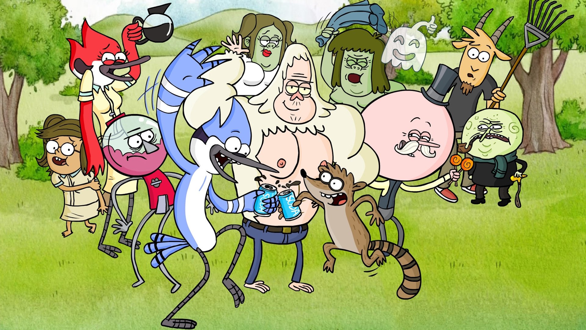 Backdrop for Regular Show