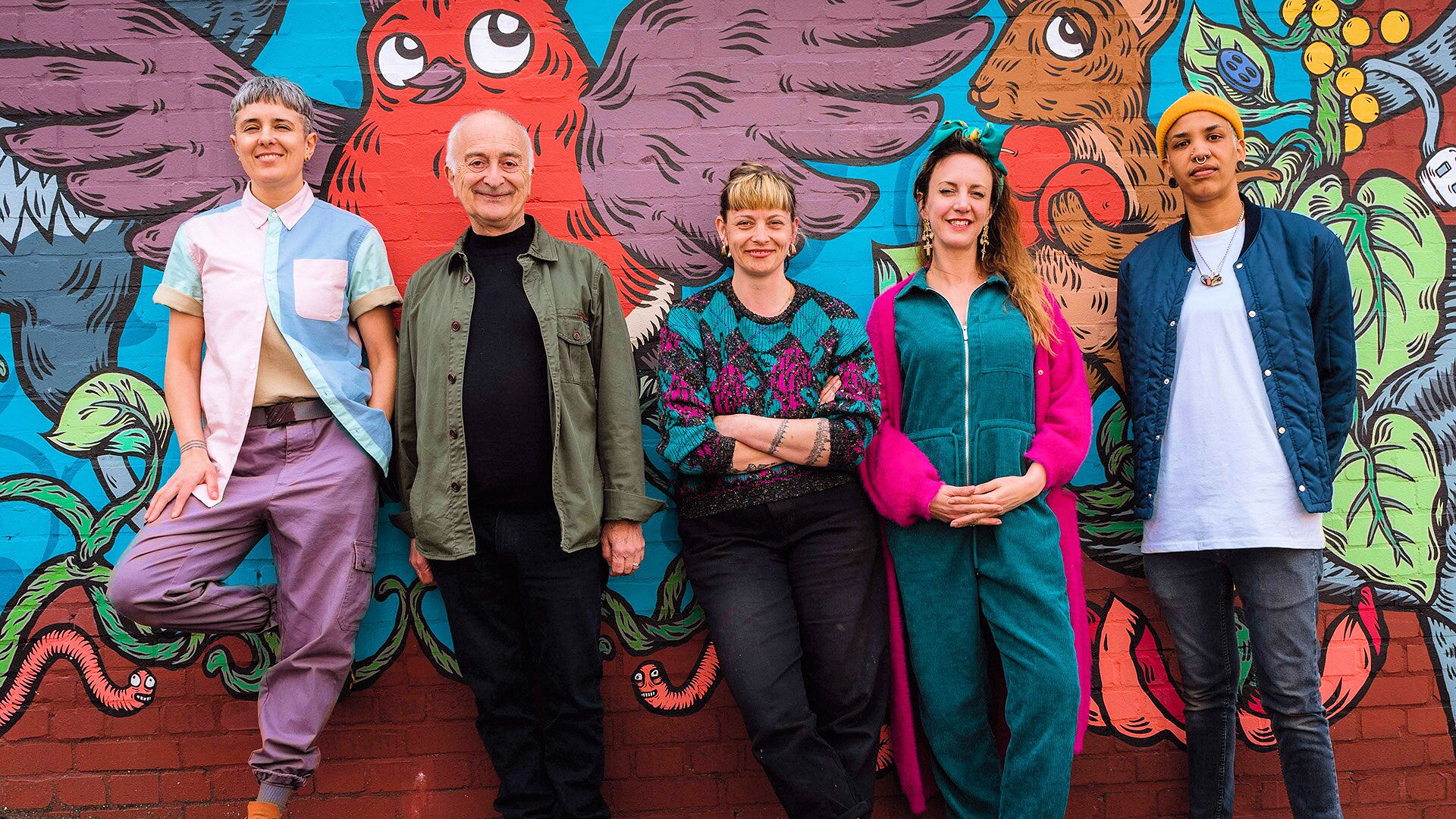 Backdrop for Tony Robinson's Museum of Us