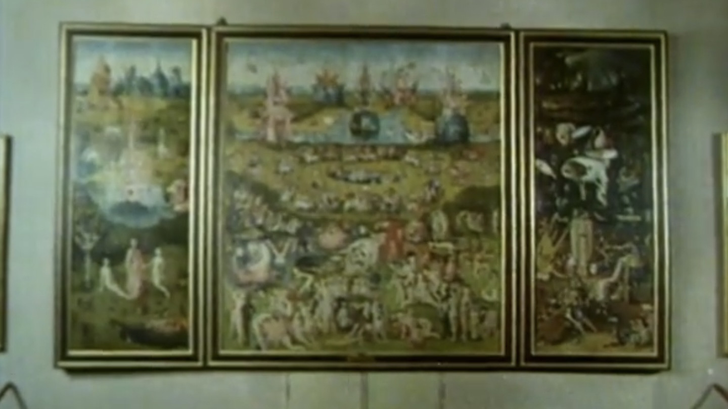 Backdrop for The Mysteries of Hieronymus Bosch
