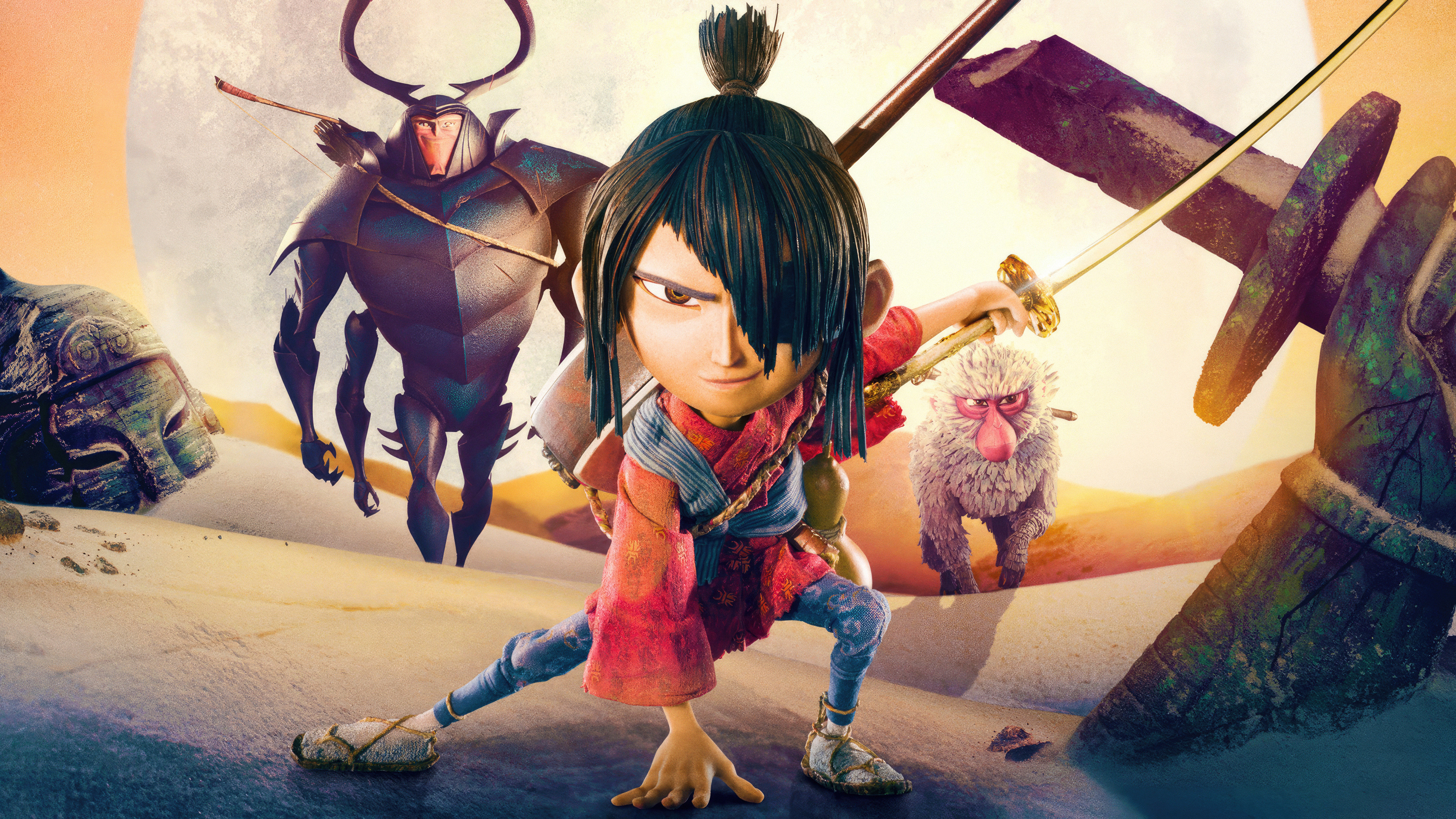 Backdrop for Kubo and the Two Strings