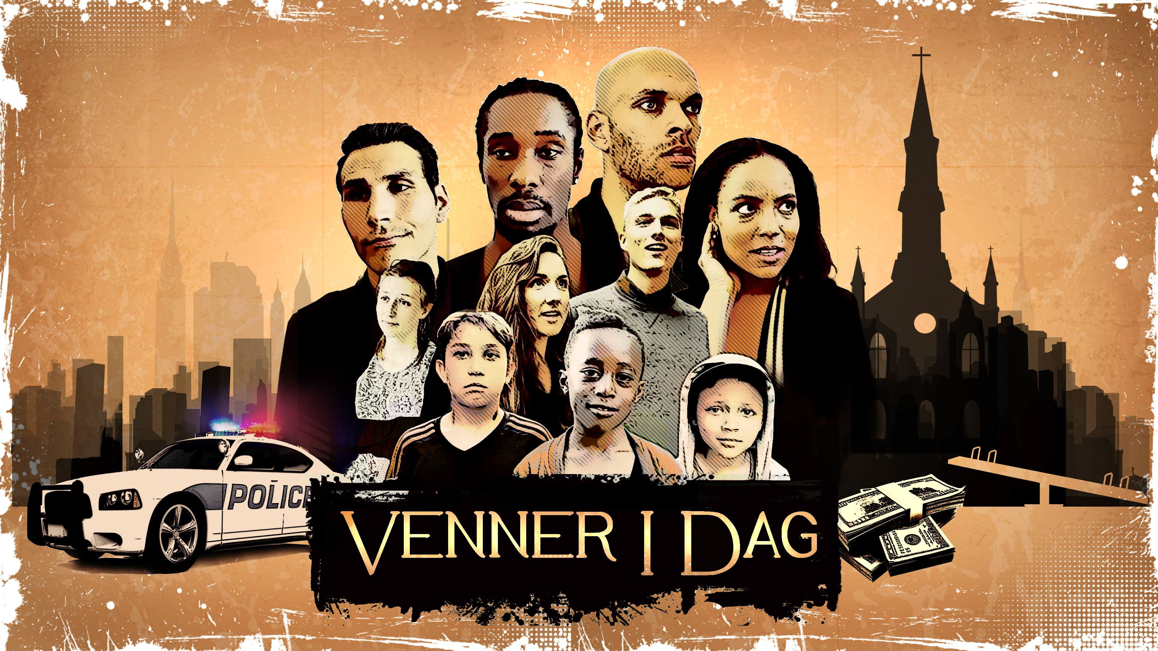 Backdrop for Venner I Dag