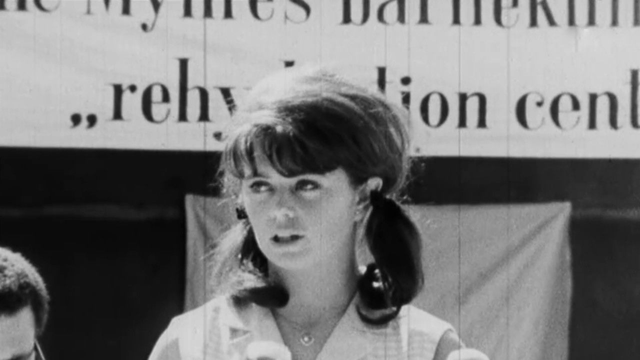 Backdrop for Med Wenche Myhre i Gaza