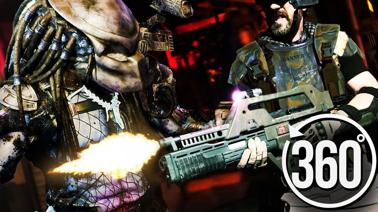 Backdrop for Predator vs. Colonial Marines