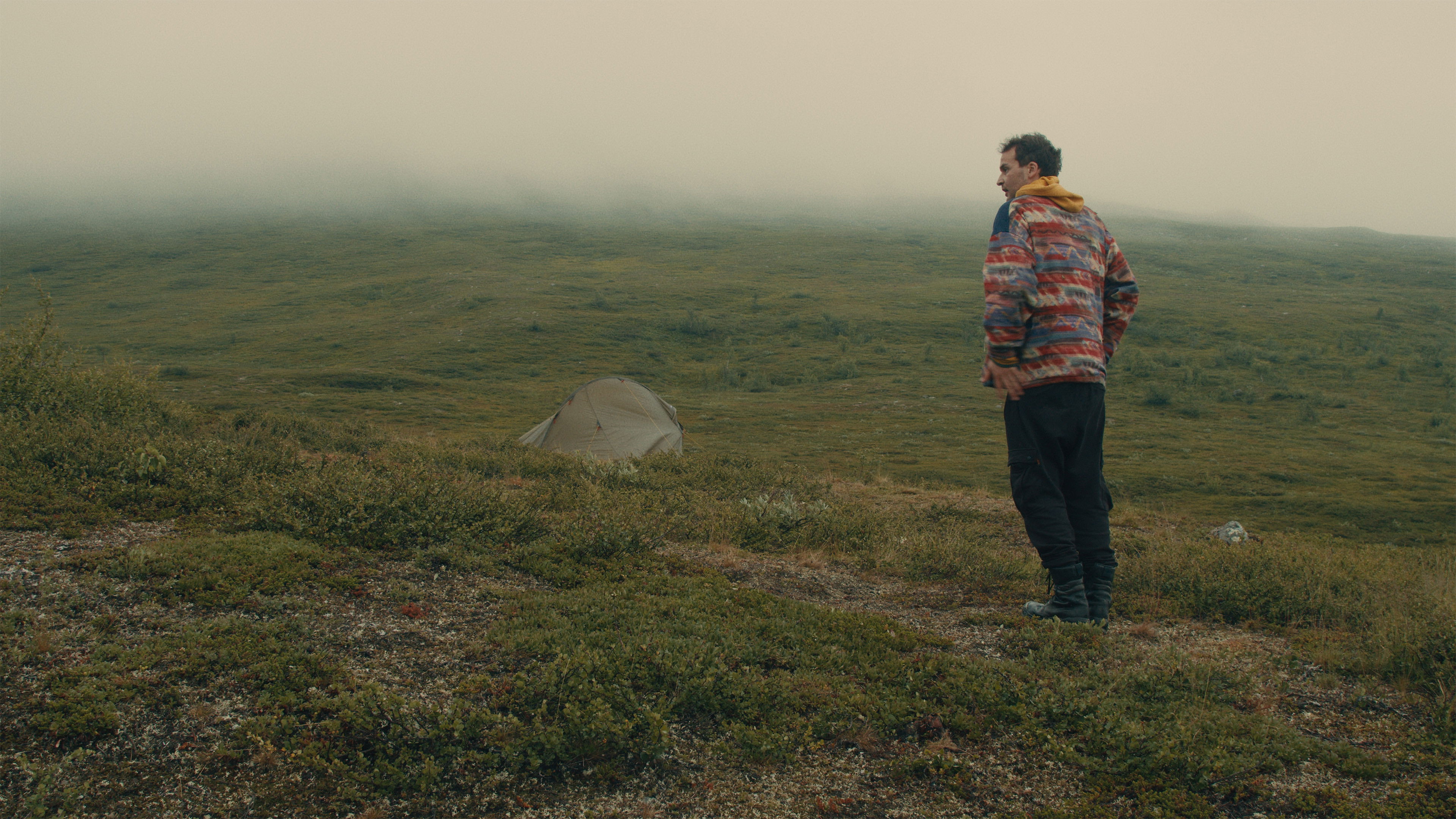 Backdrop for Jag & Gunnar i Kiruna