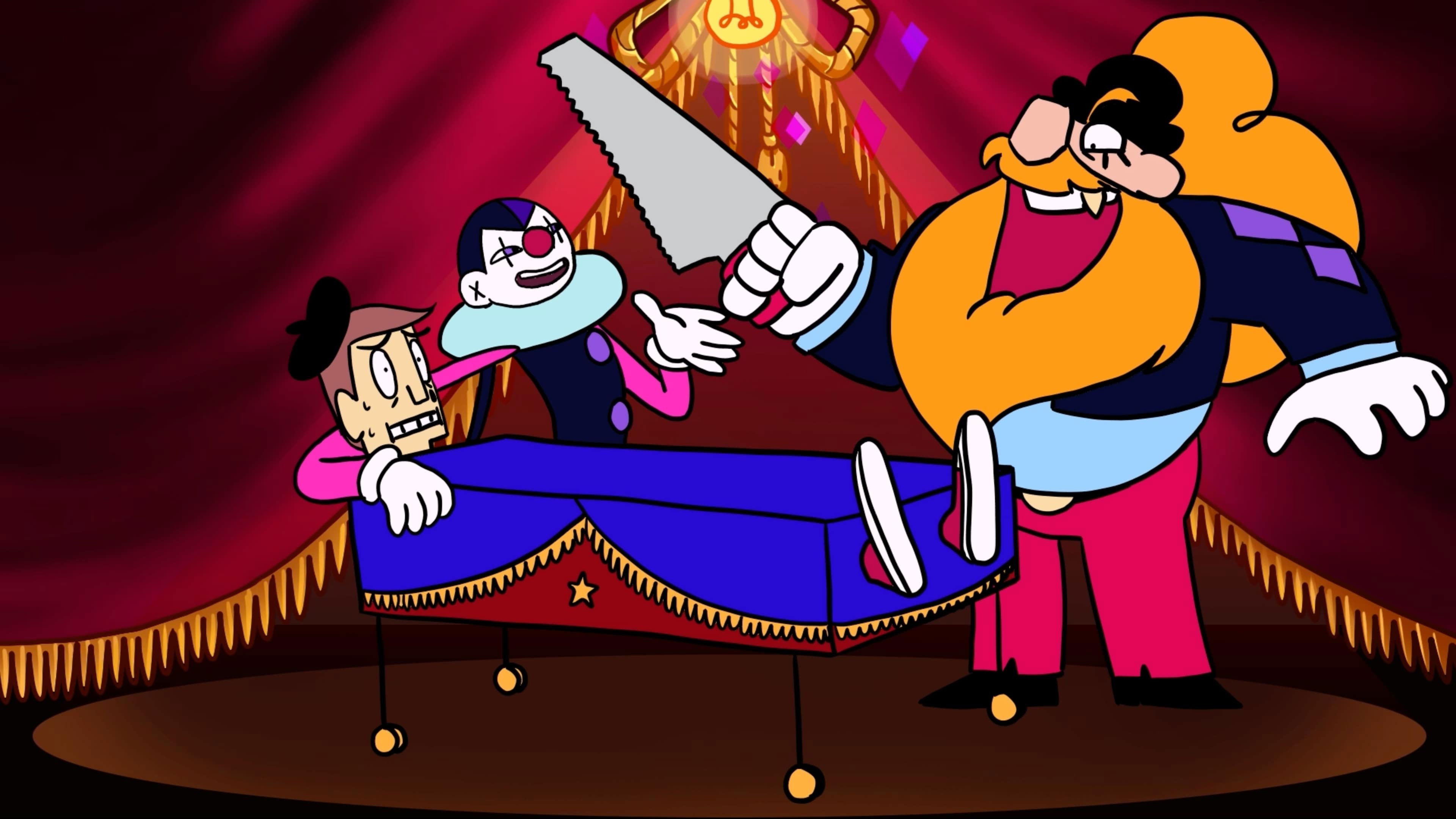 Backdrop for Cirque de Mortel