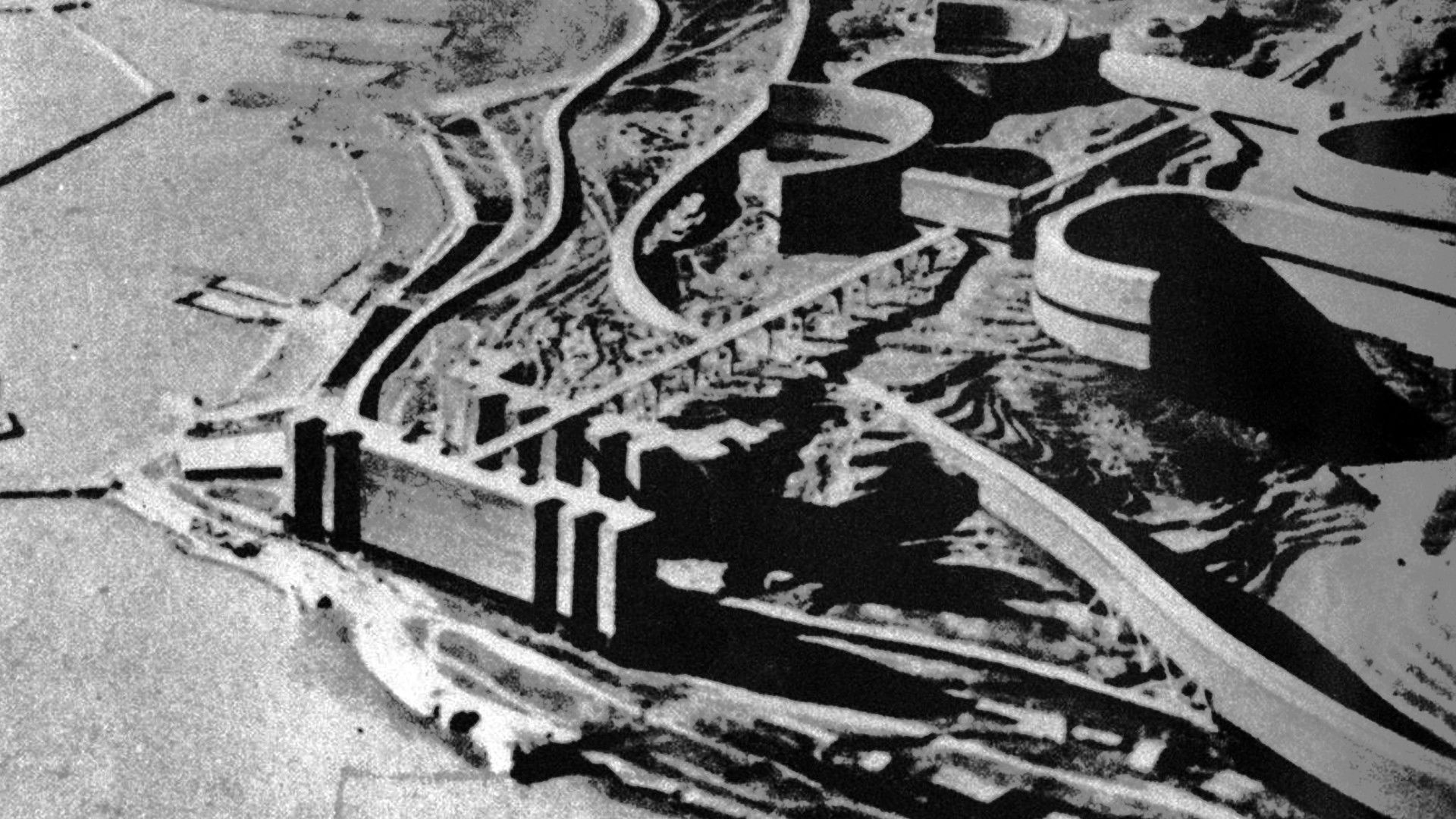 Backdrop for Le Corbusier