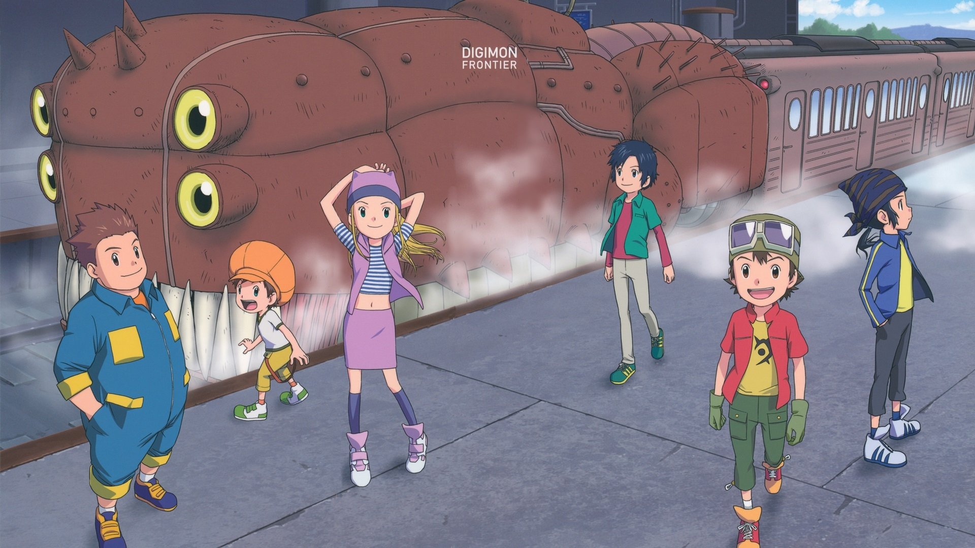Backdrop for Digimon Frontier