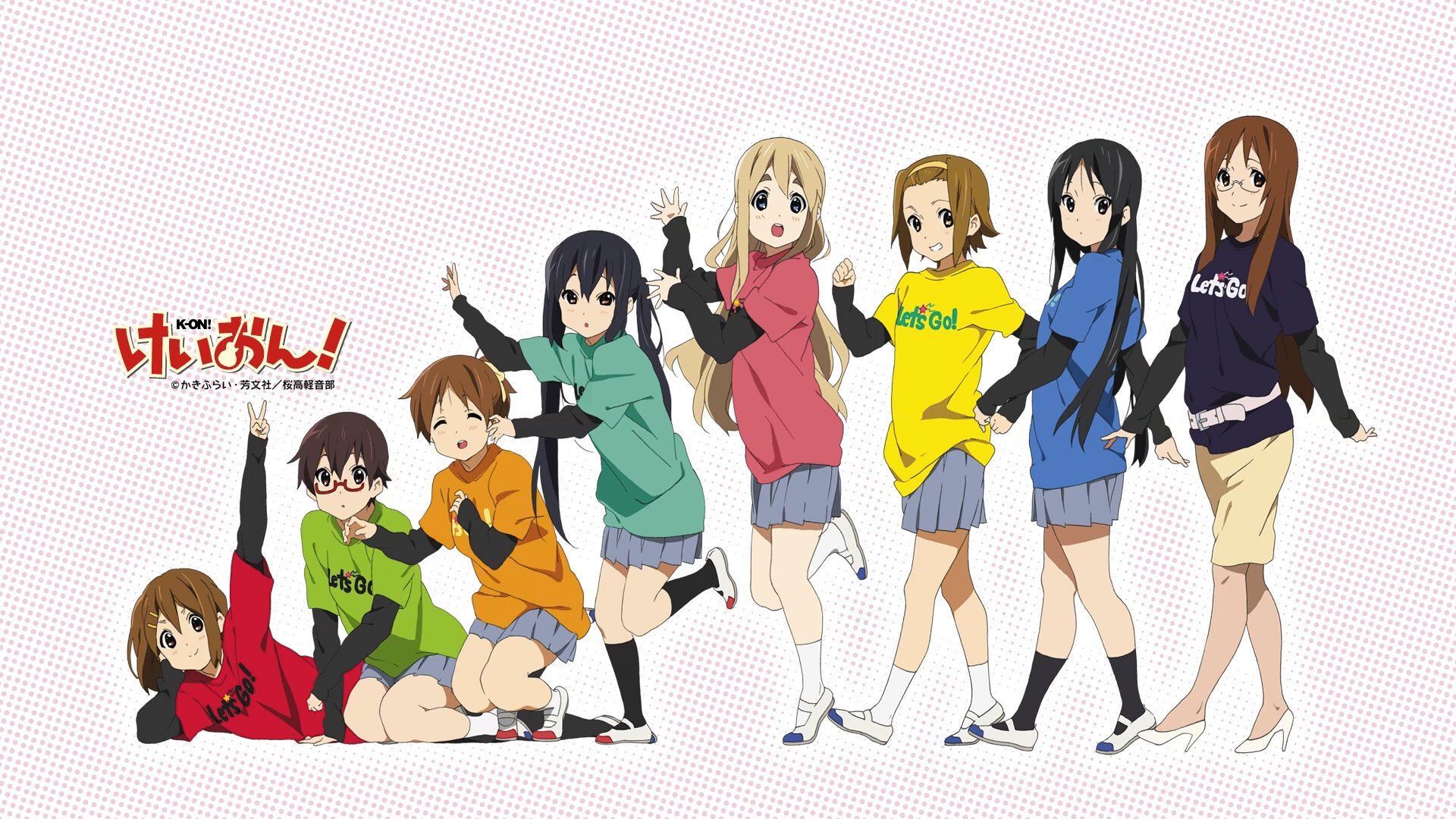 Backdrop for K-ON! Live Event ~Let's Go!~