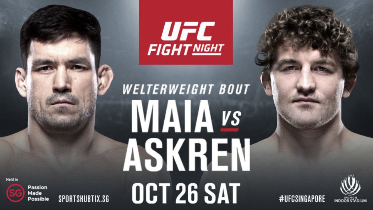 Backdrop for UFC Fight Night 162: Maia vs. Askren
