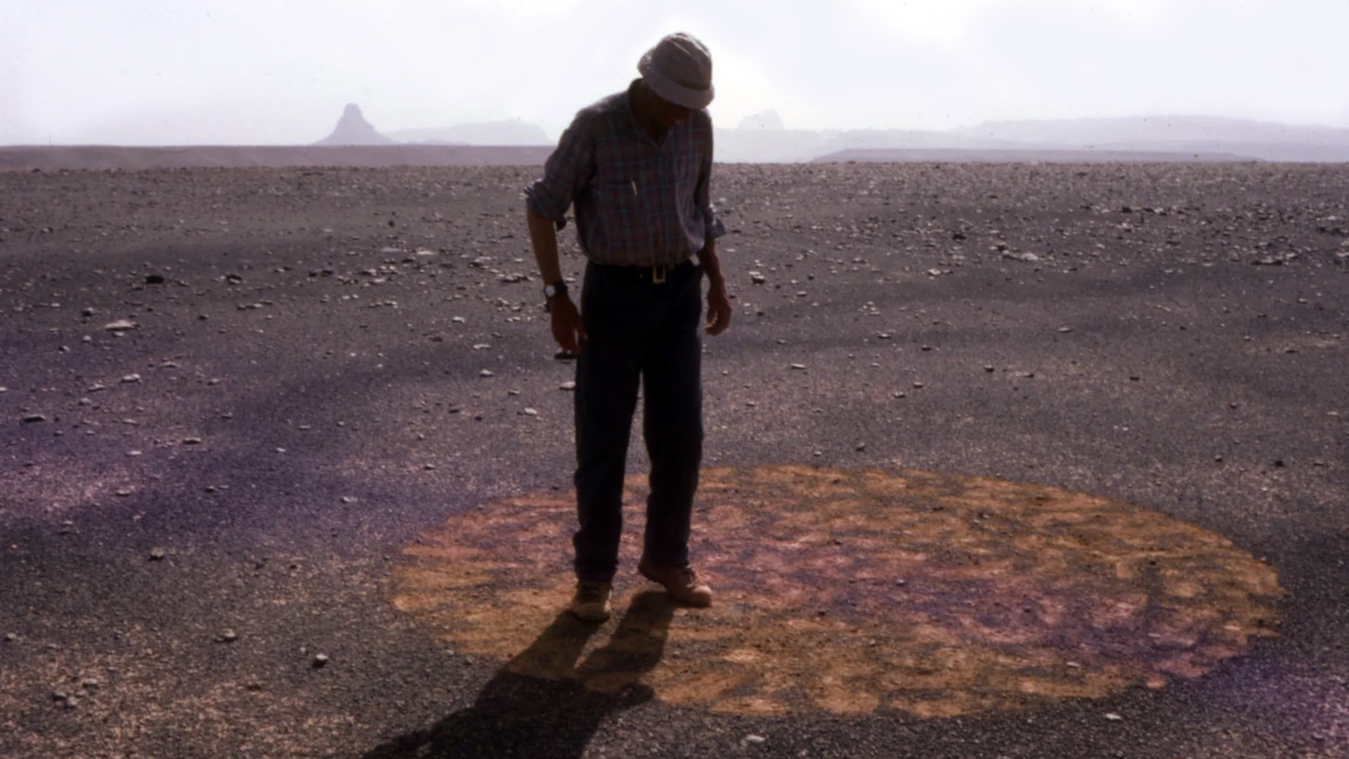 Backdrop for Stones and Flies: Richard Long in the Sahara