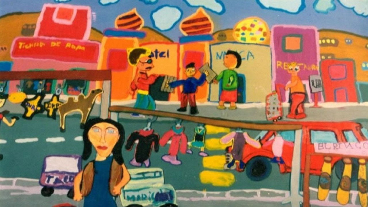 Backdrop for A Jump from Here to There