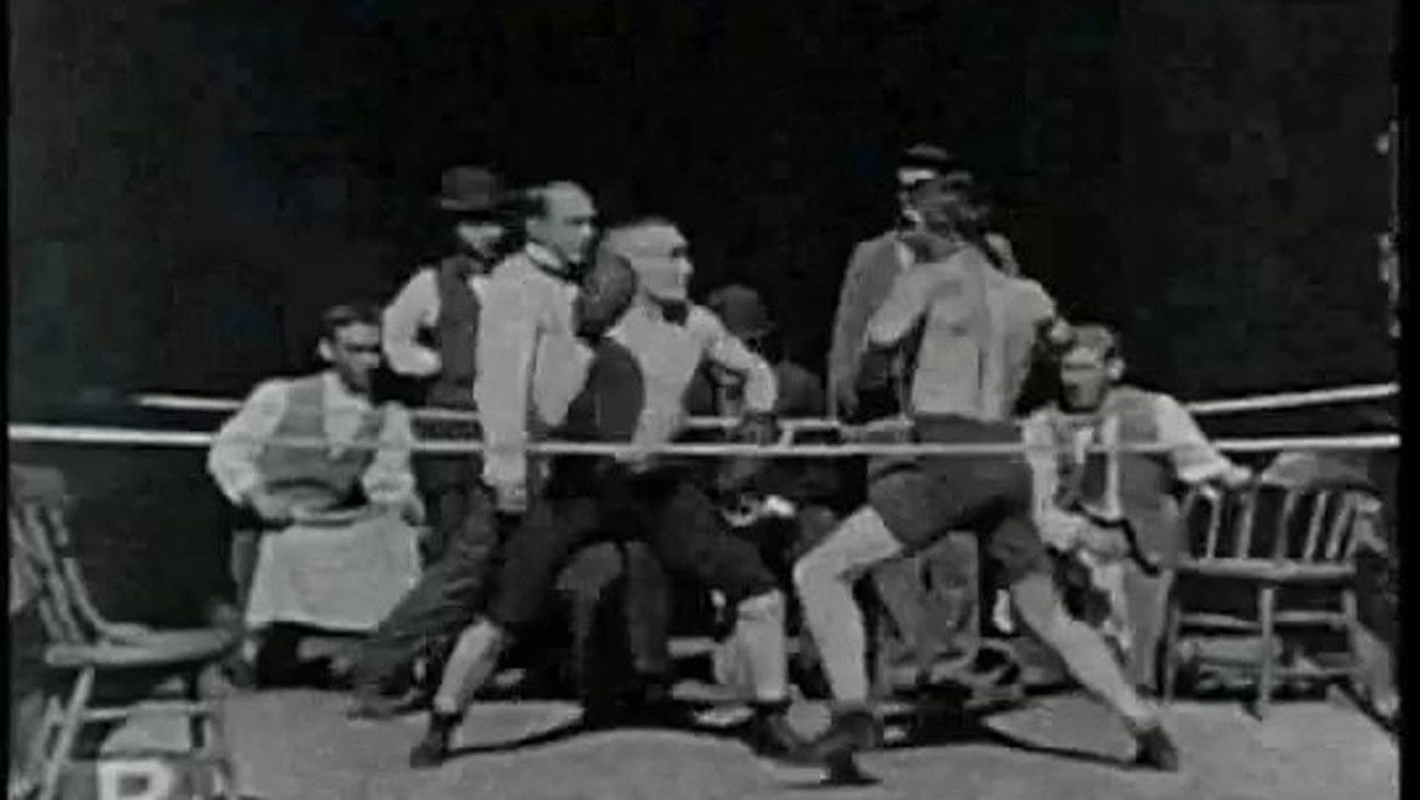 Backdrop for Glenroy Brothers (Comic Boxing)