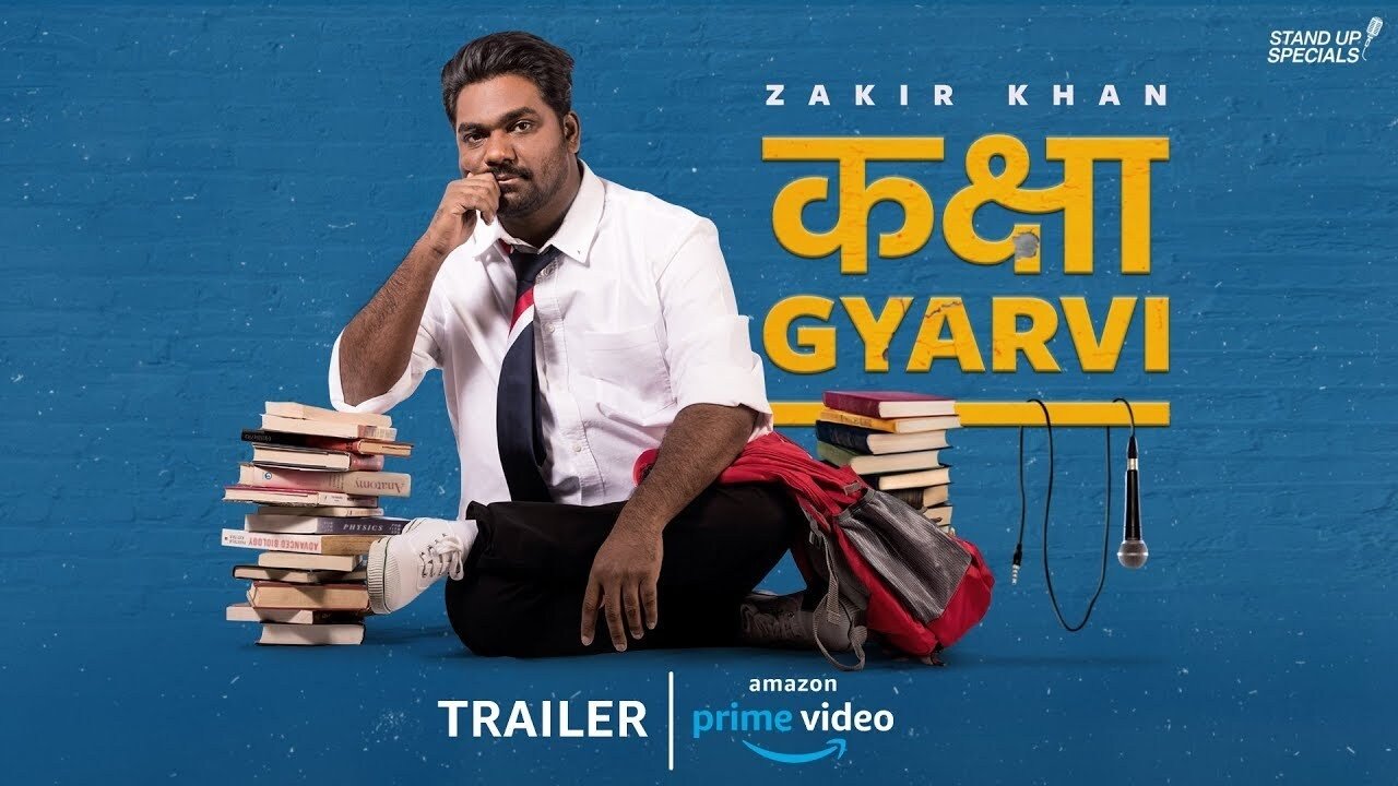 Backdrop for Zakir Khan: Kaksha Gyarvi