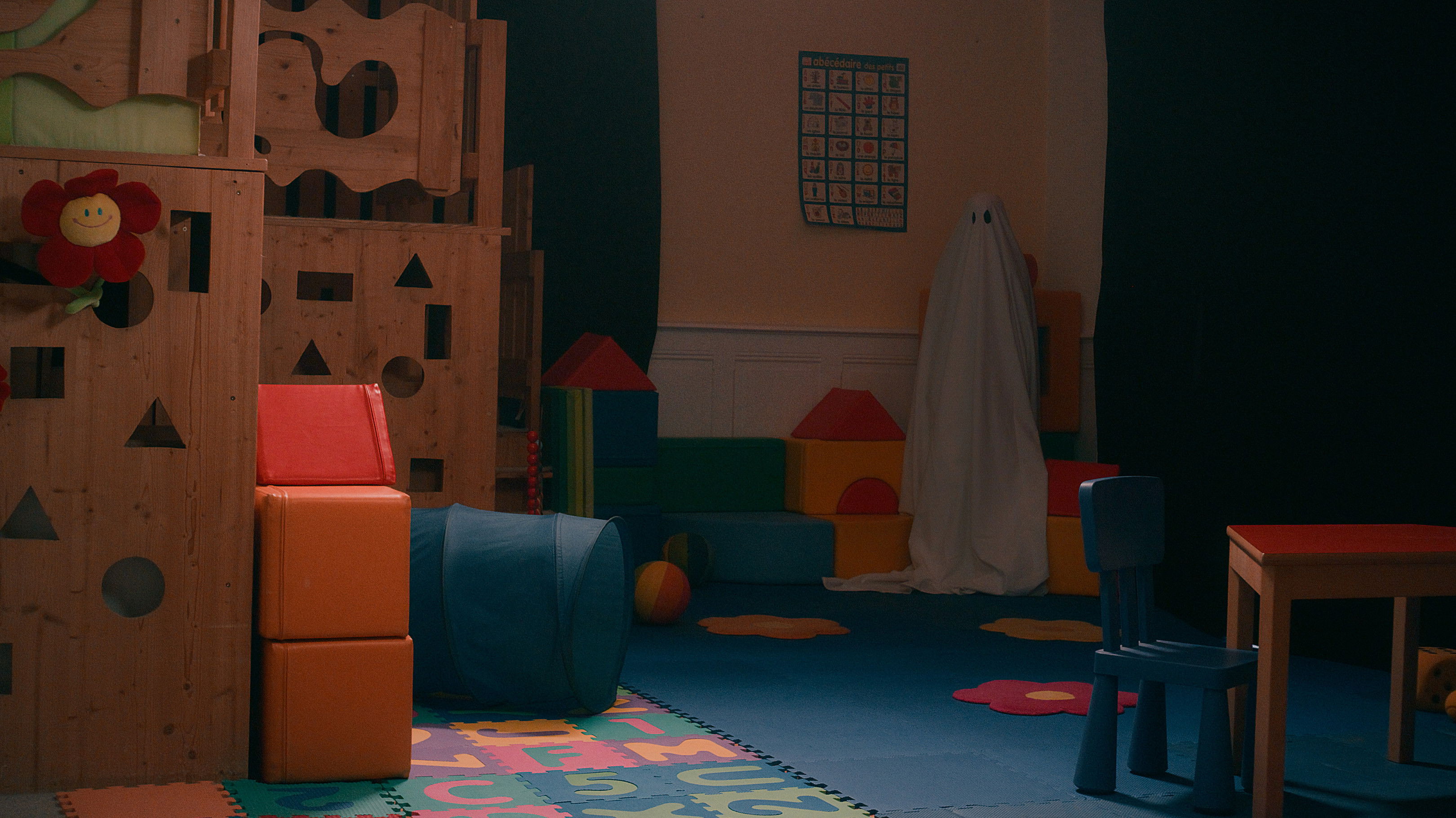 Backdrop for Don't be scared, it's just a picture