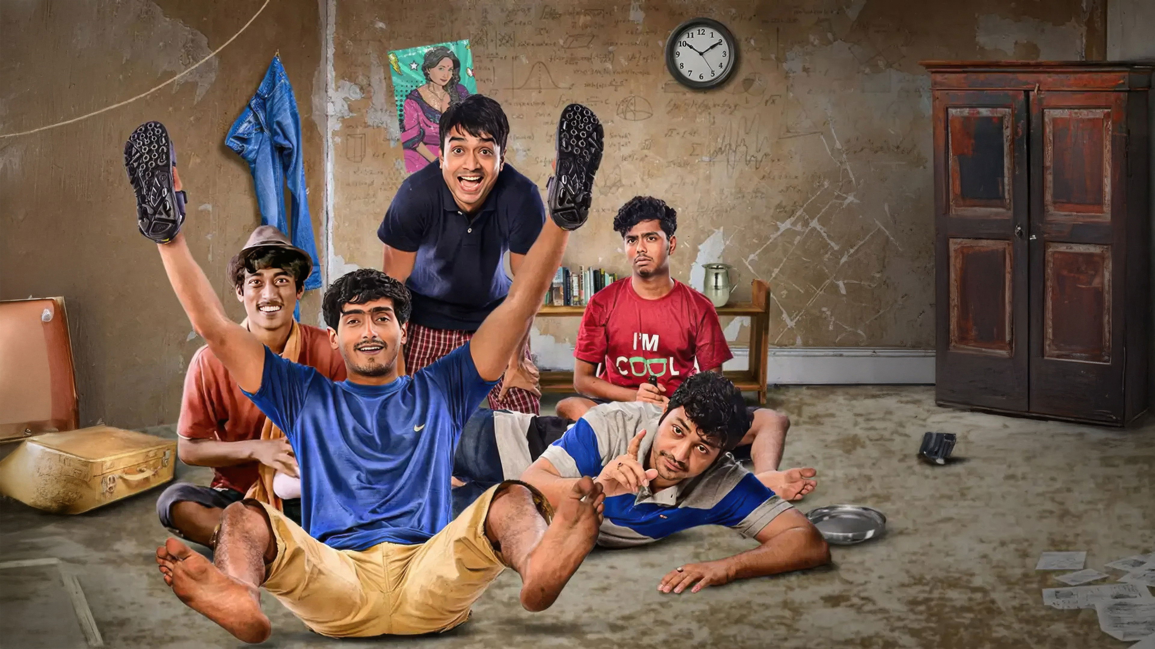 Backdrop for Hostel Days