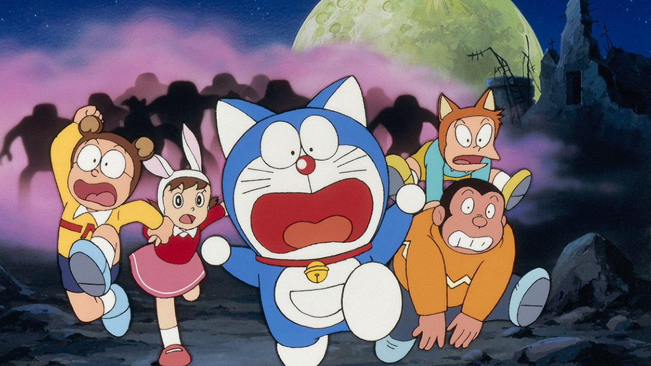 Backdrop for Doraemon: Nobita and the Animal Planet