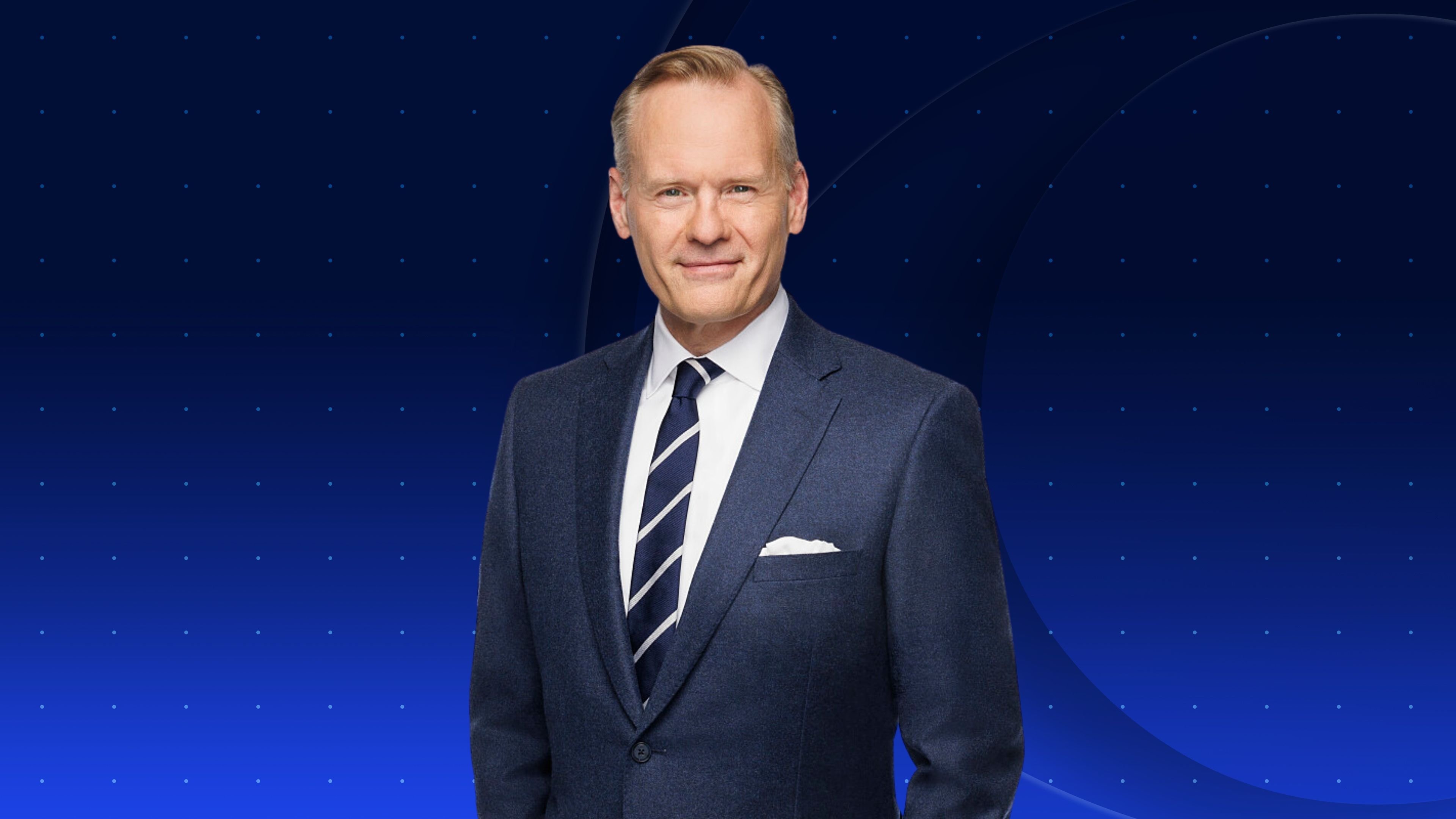 Backdrop for CBS Evening News Plus