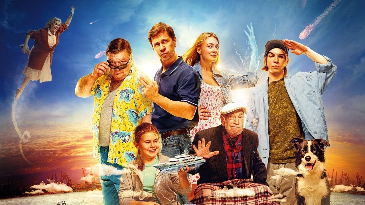 Backdrop for Super Family. Better Than Avengers