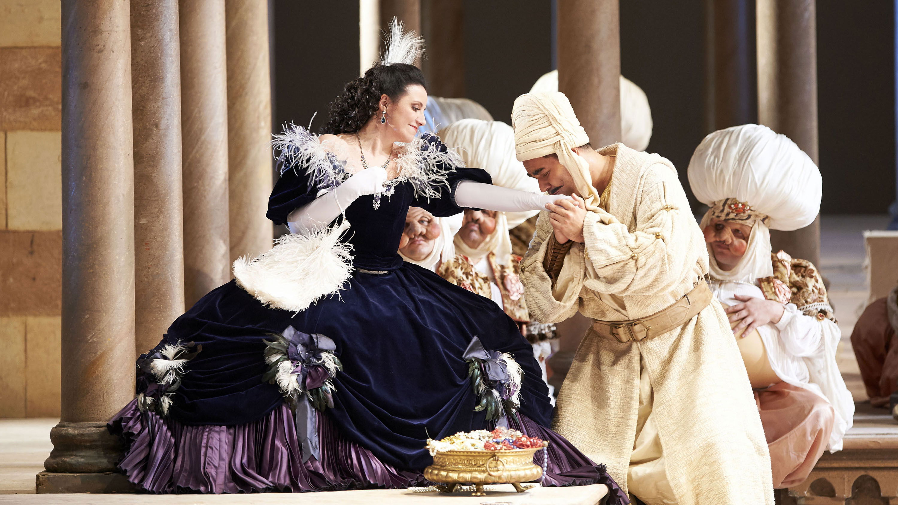 Backdrop for L'Italiana in Algeri