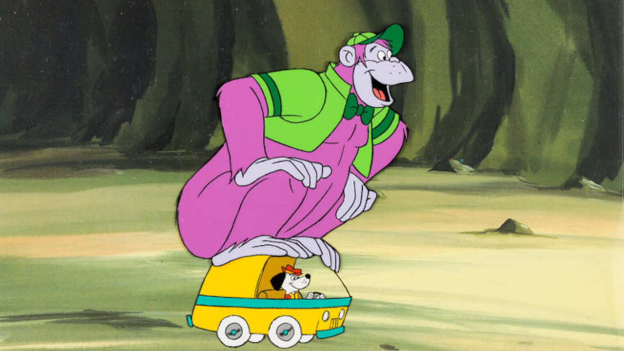 Backdrop for The Great Grape Ape Show