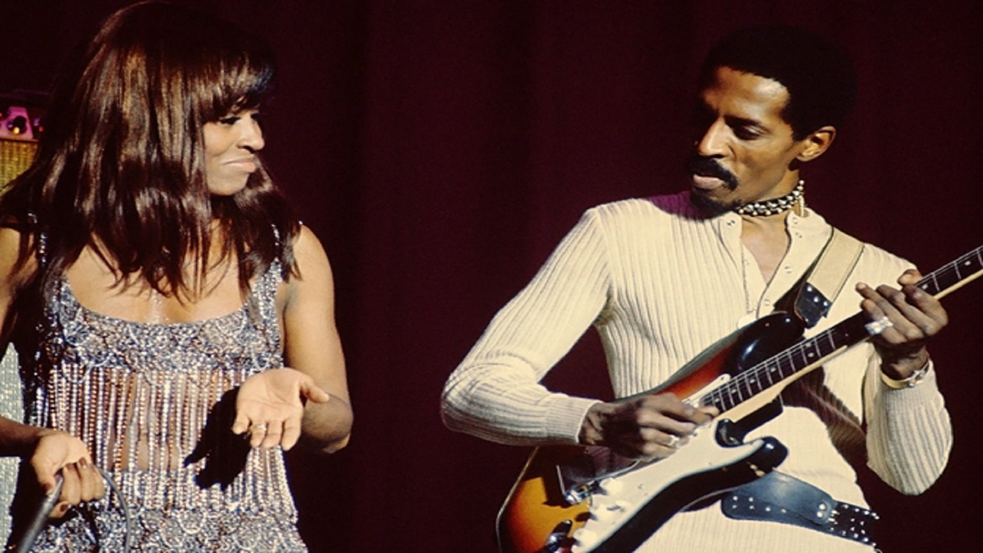 Backdrop for Ike and Tina Turner - On the Road