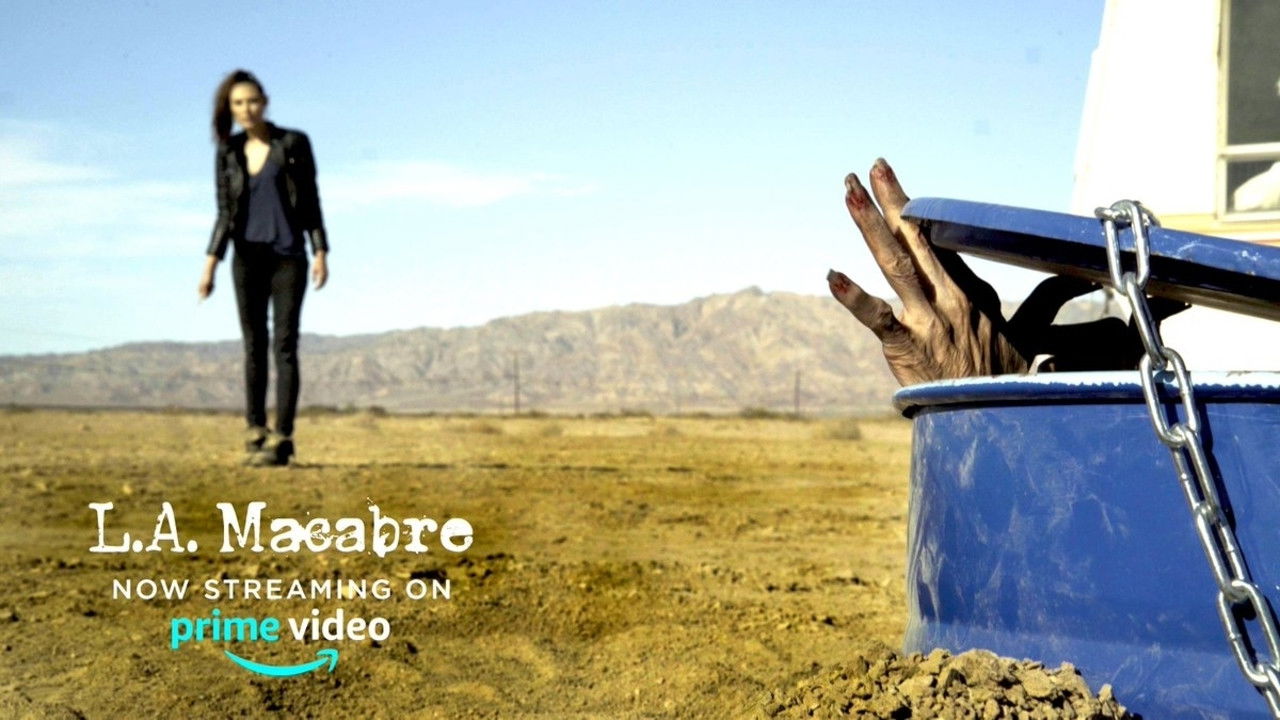 Backdrop for L.A. Macabre