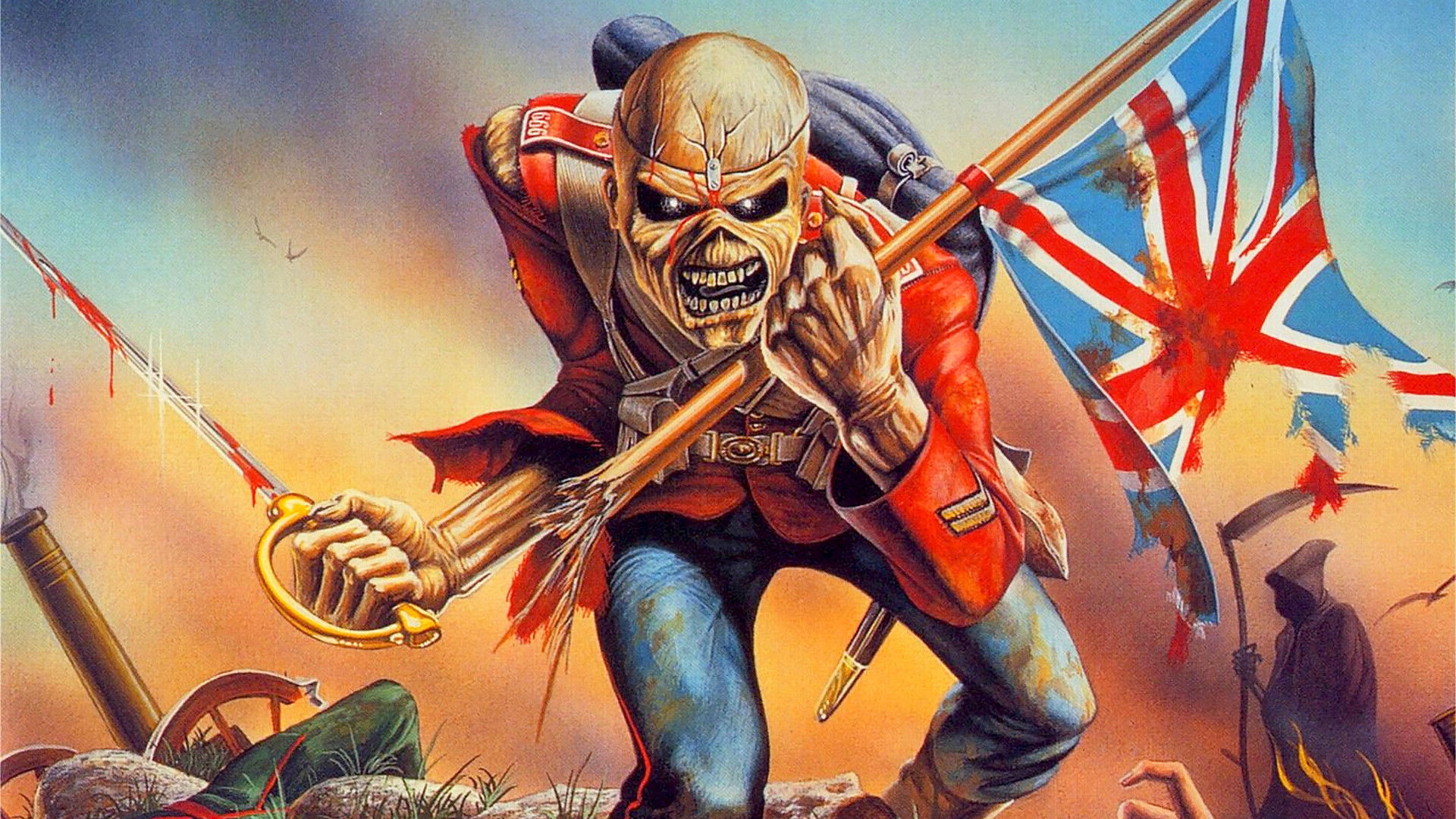 Backdrop for The History Of Iron Maiden - Part 3