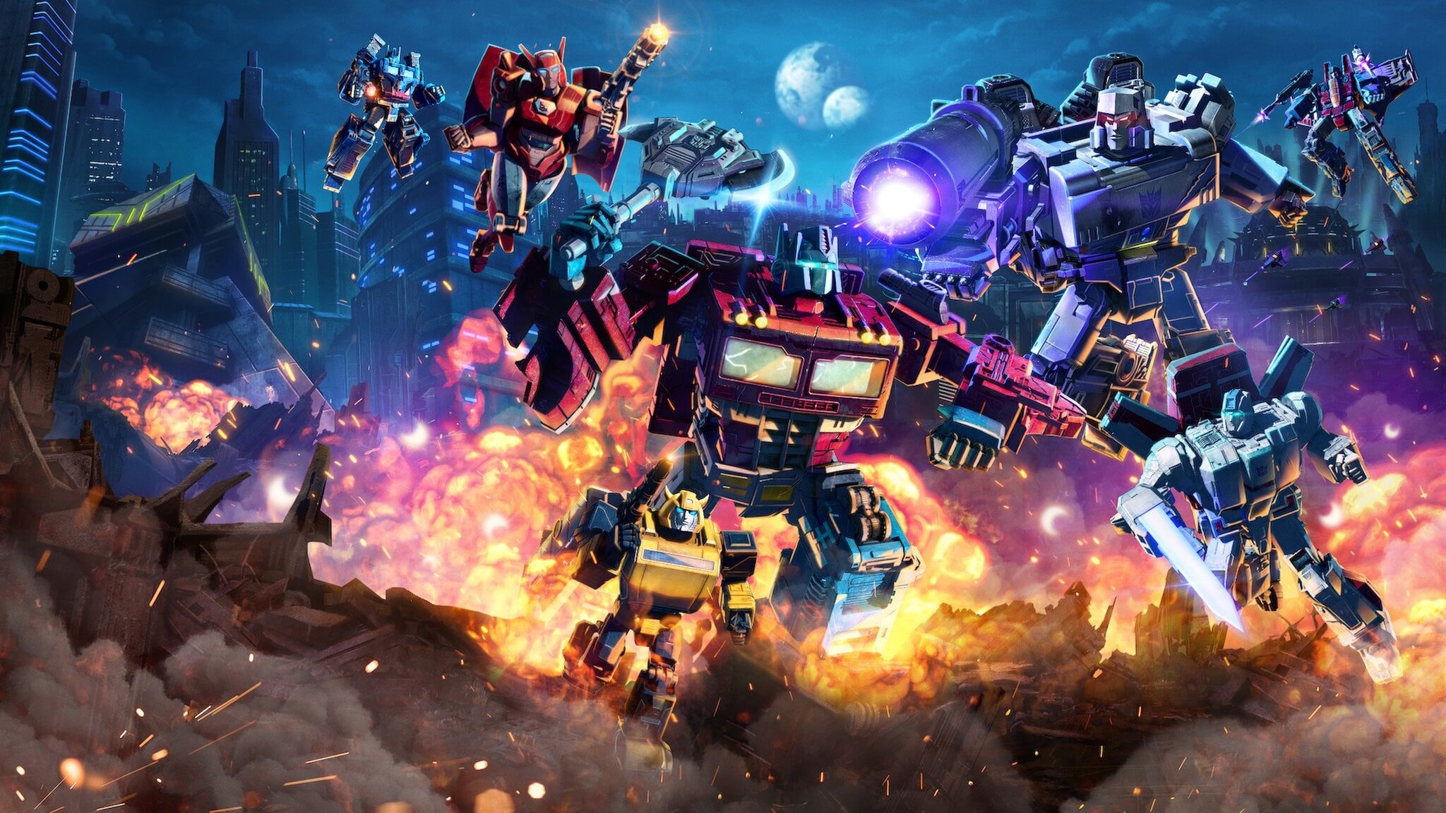 Backdrop for Transformers: War for Cybertron: Siege