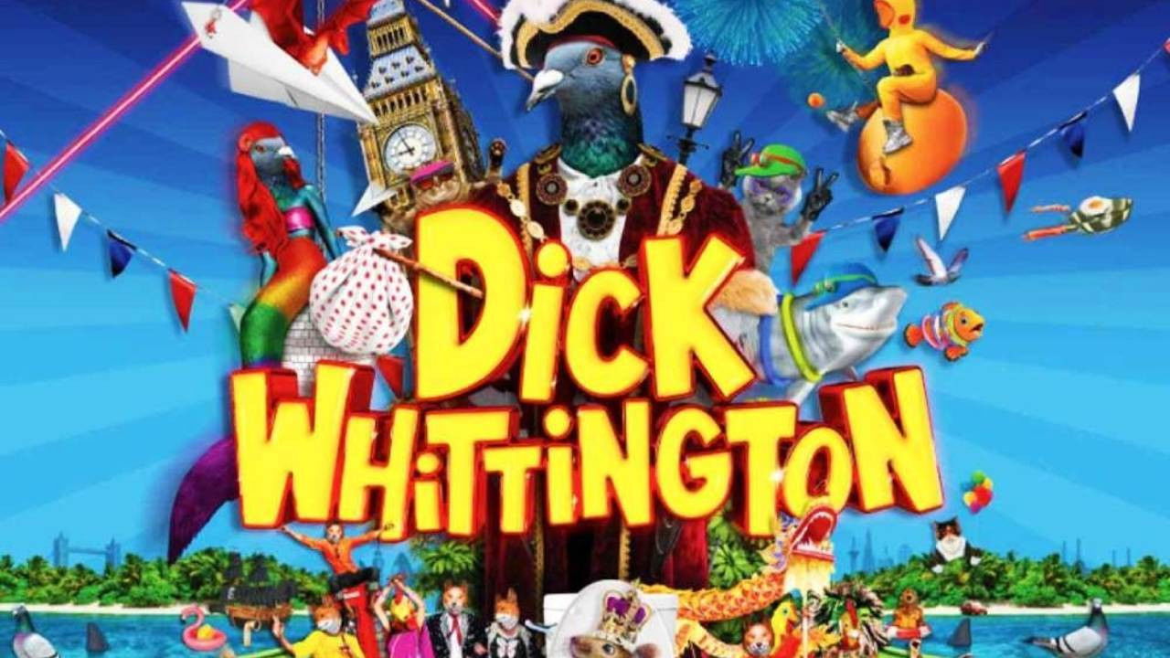 Backdrop for National Theatre Live: Dick Whittington – A Pantomime for 2020