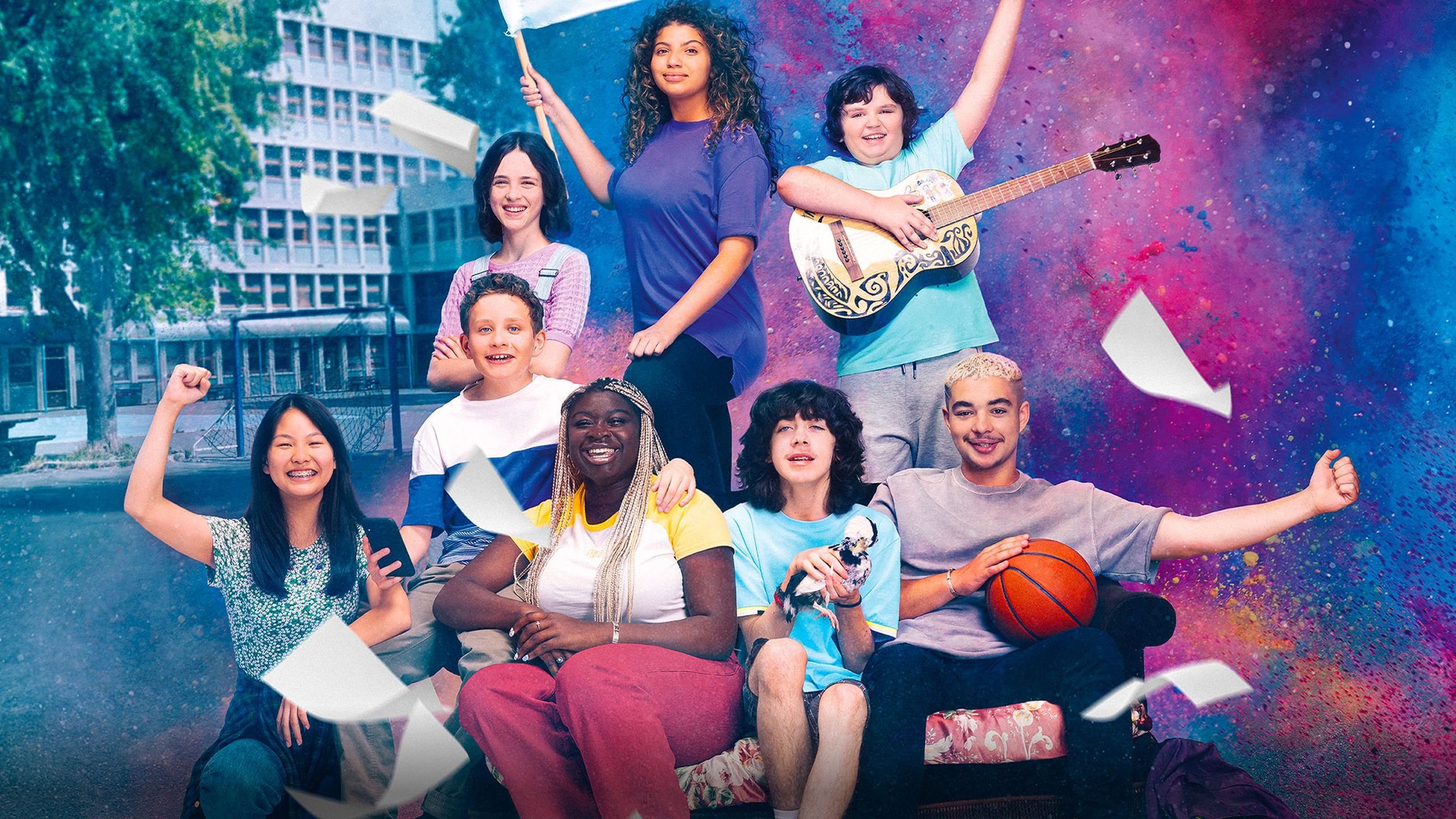 Backdrop for School Society