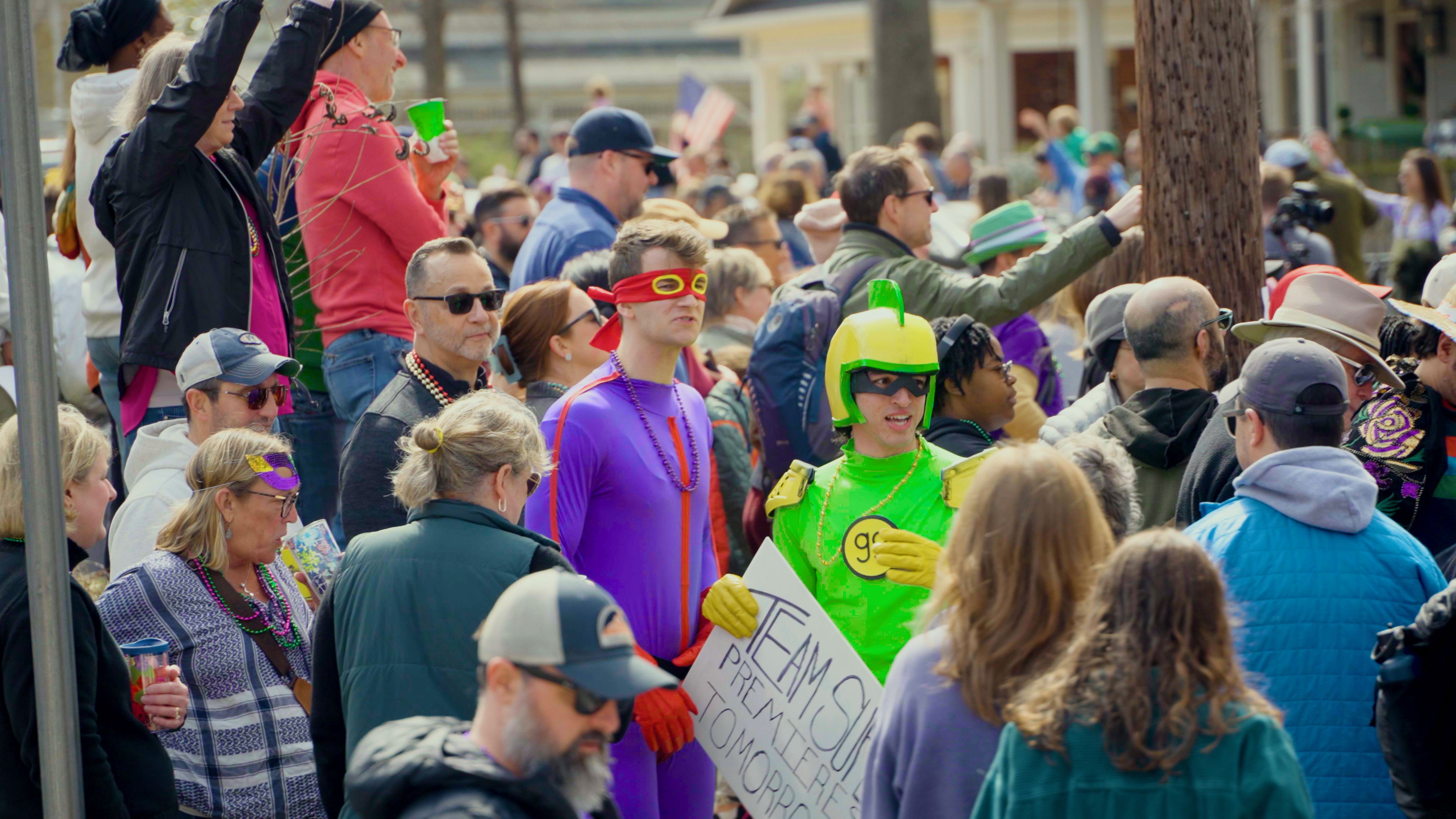 Backdrop for Team Super