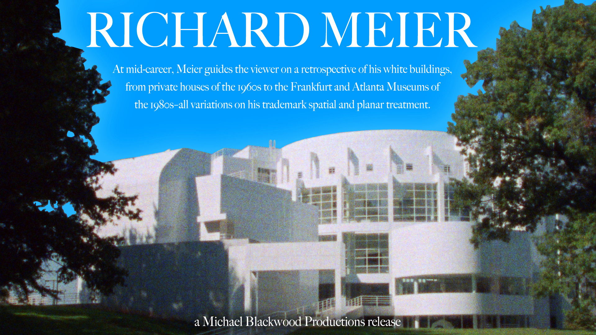 Backdrop for Richard Meier