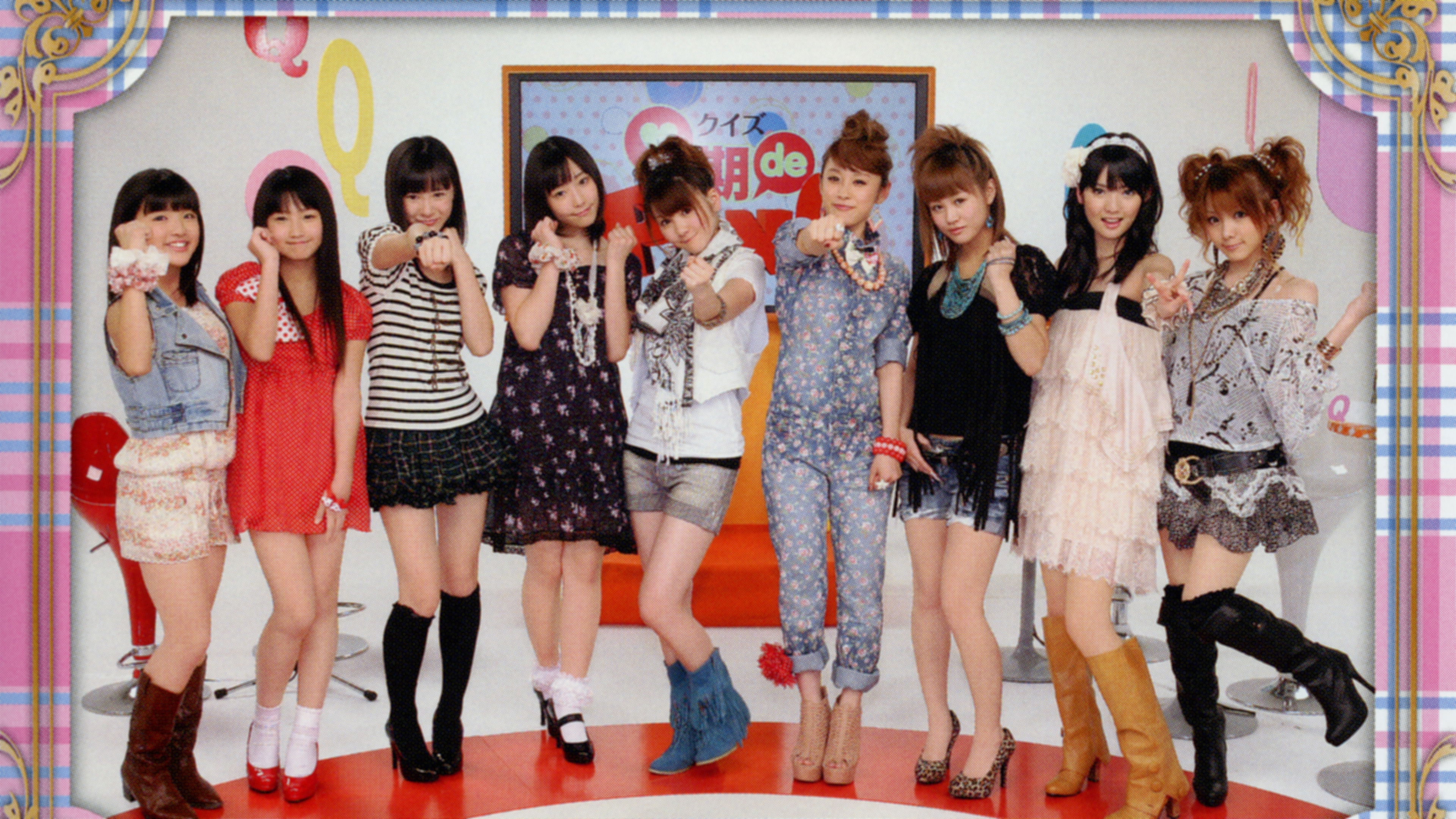 Backdrop for Morning Musume. DVD Magazine Vol.36