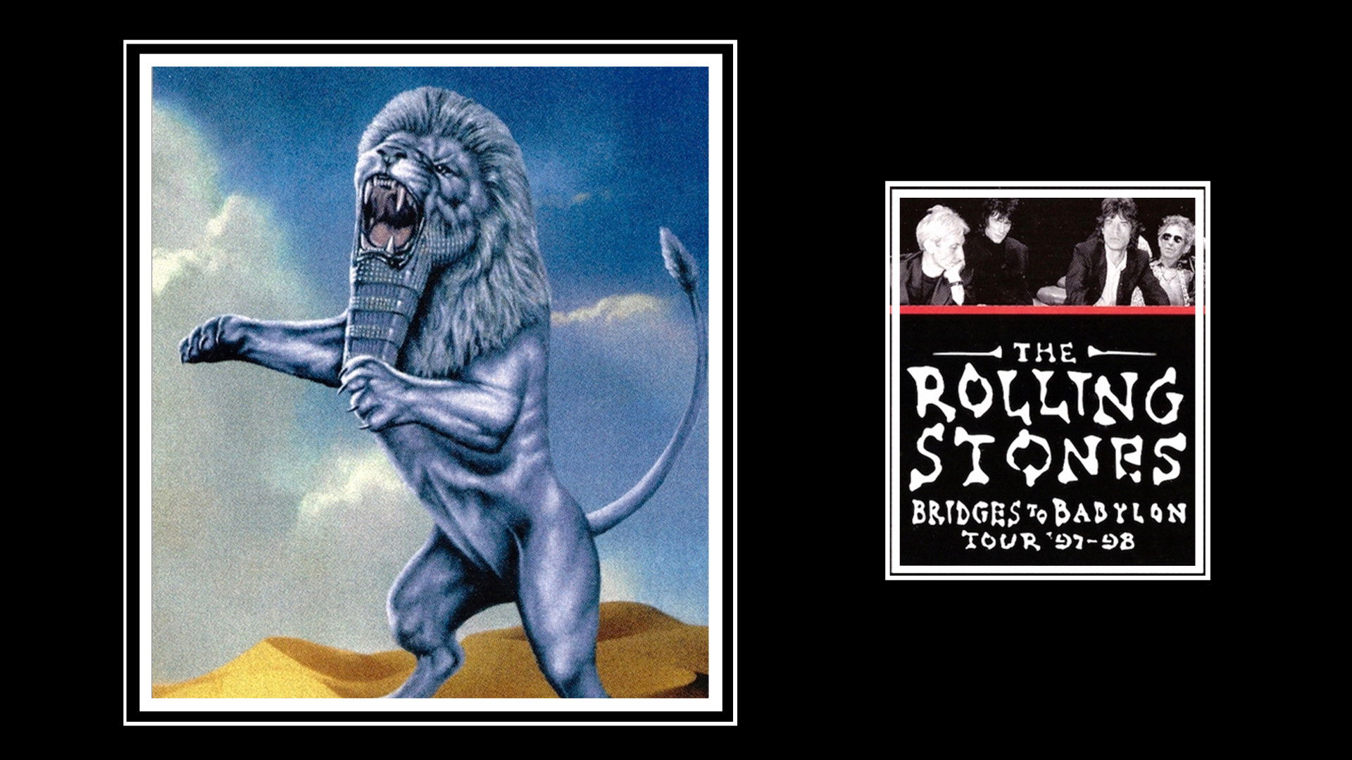 Backdrop for The Rolling Stones: Bridges to Babylon Tour '97-98