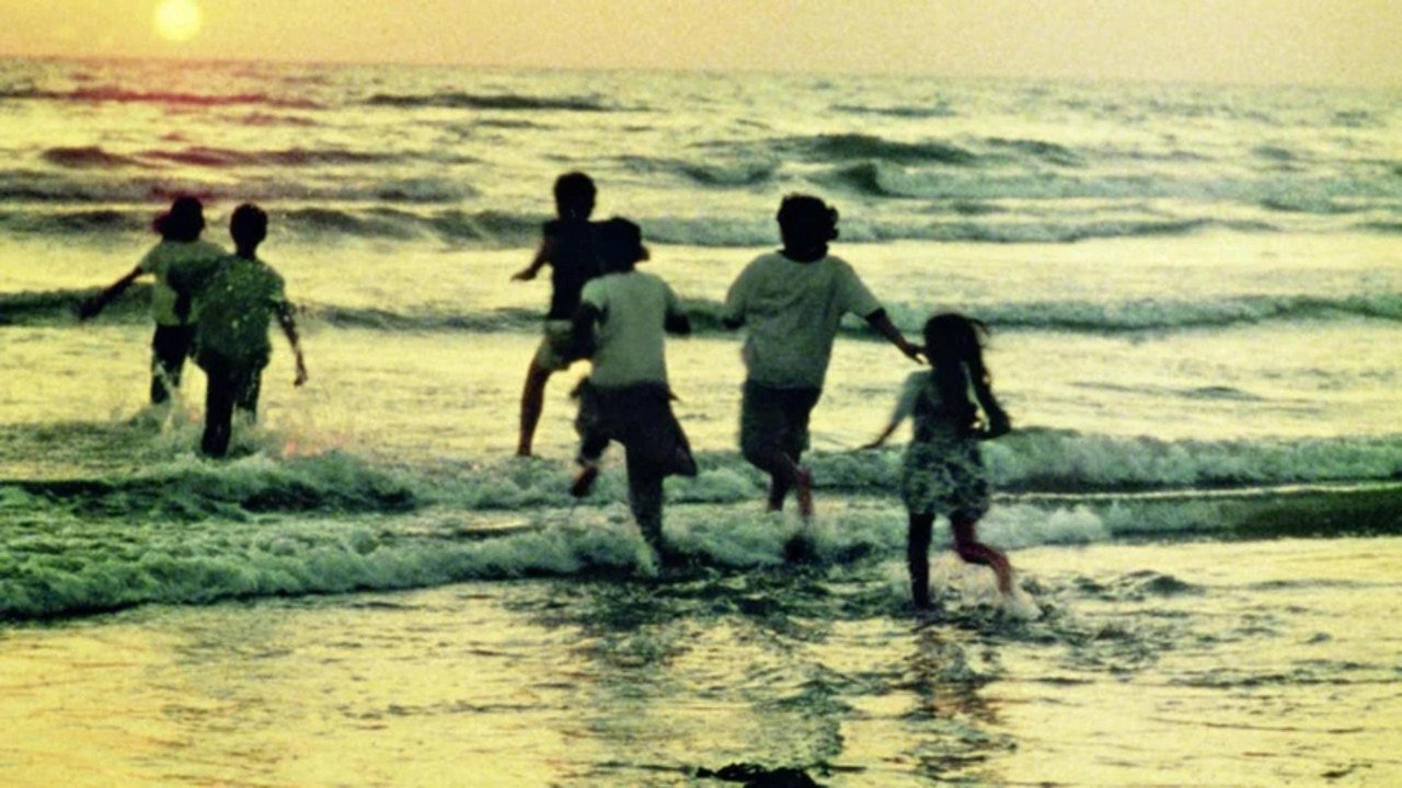 Backdrop for Round the Moons Between Earth and Sea